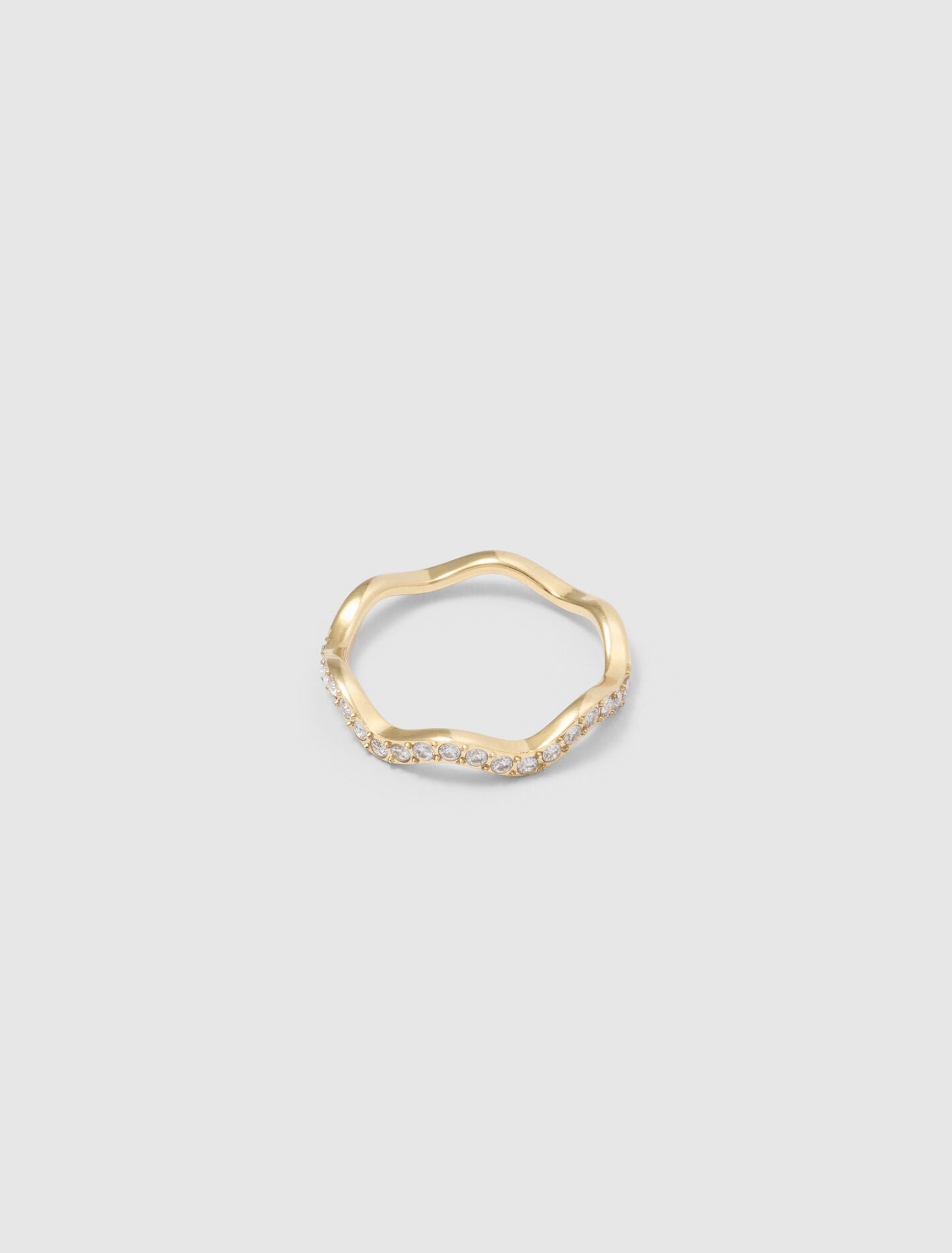 Willow Waterproof Stone Ring Gold Plated Forever New