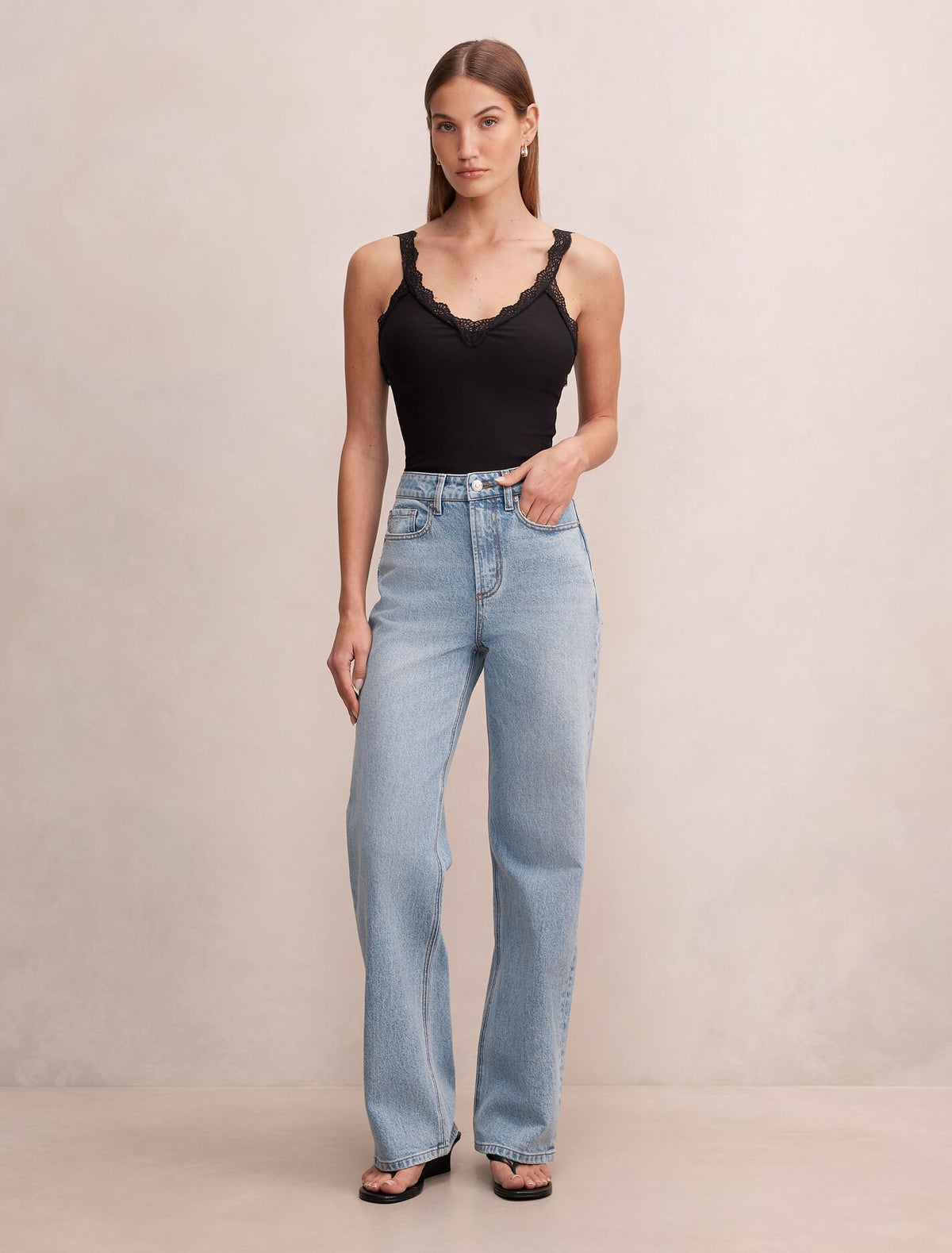Emma Mid-Rise Barrel Jeans