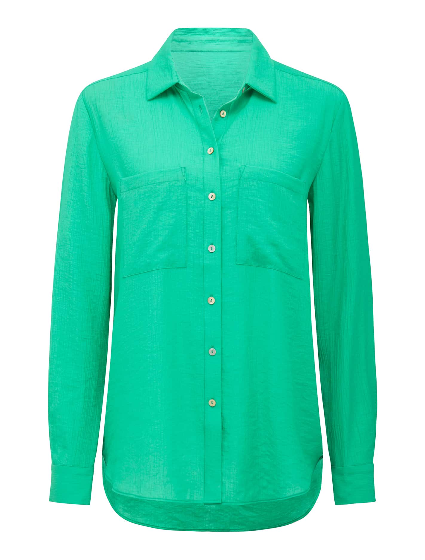 Selina Crinkle Resort Shirt Forever New