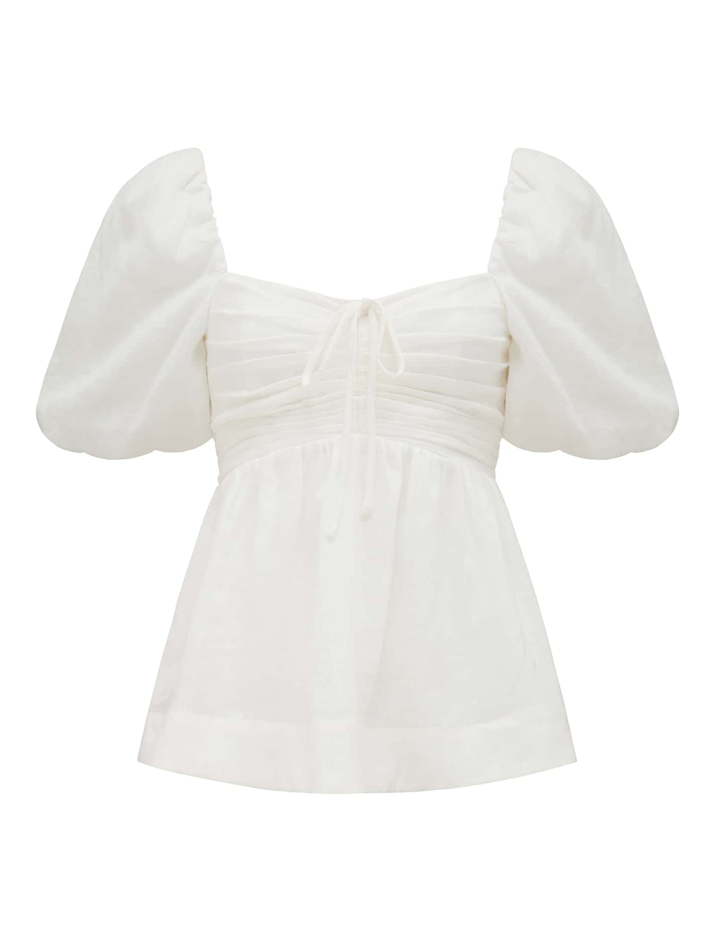 Rae Ruched Bodice Blouse Forever New