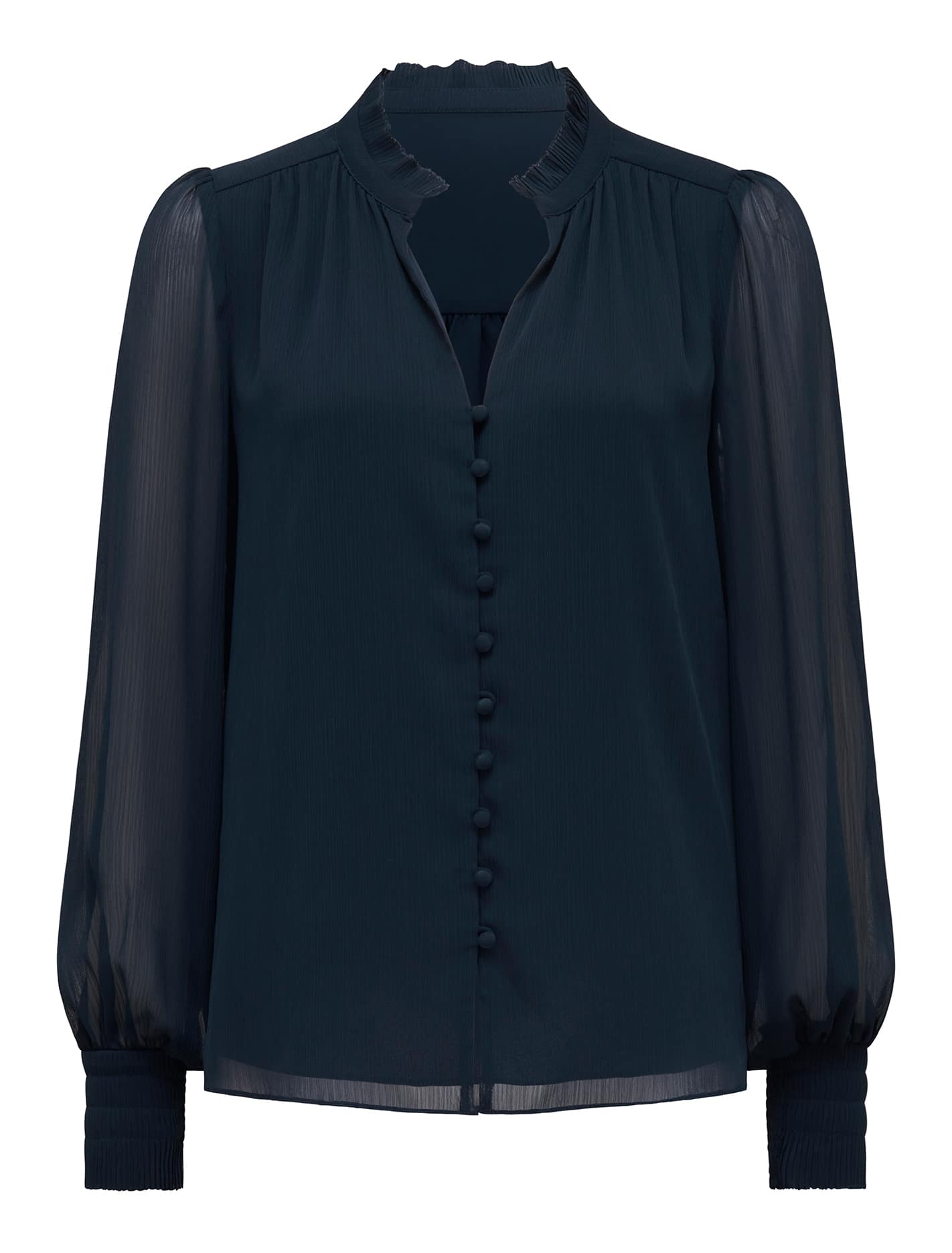 Flora Fluted Pleat Blouse Forever New