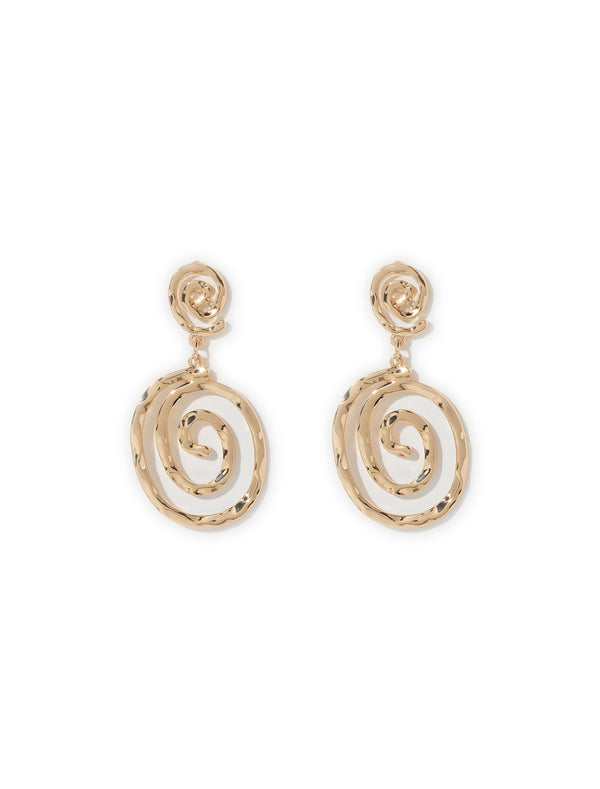 Signature Swirly Drop Earrings Forever New