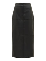 Elodie Vegan Leather Midaxi Skirt Forever New