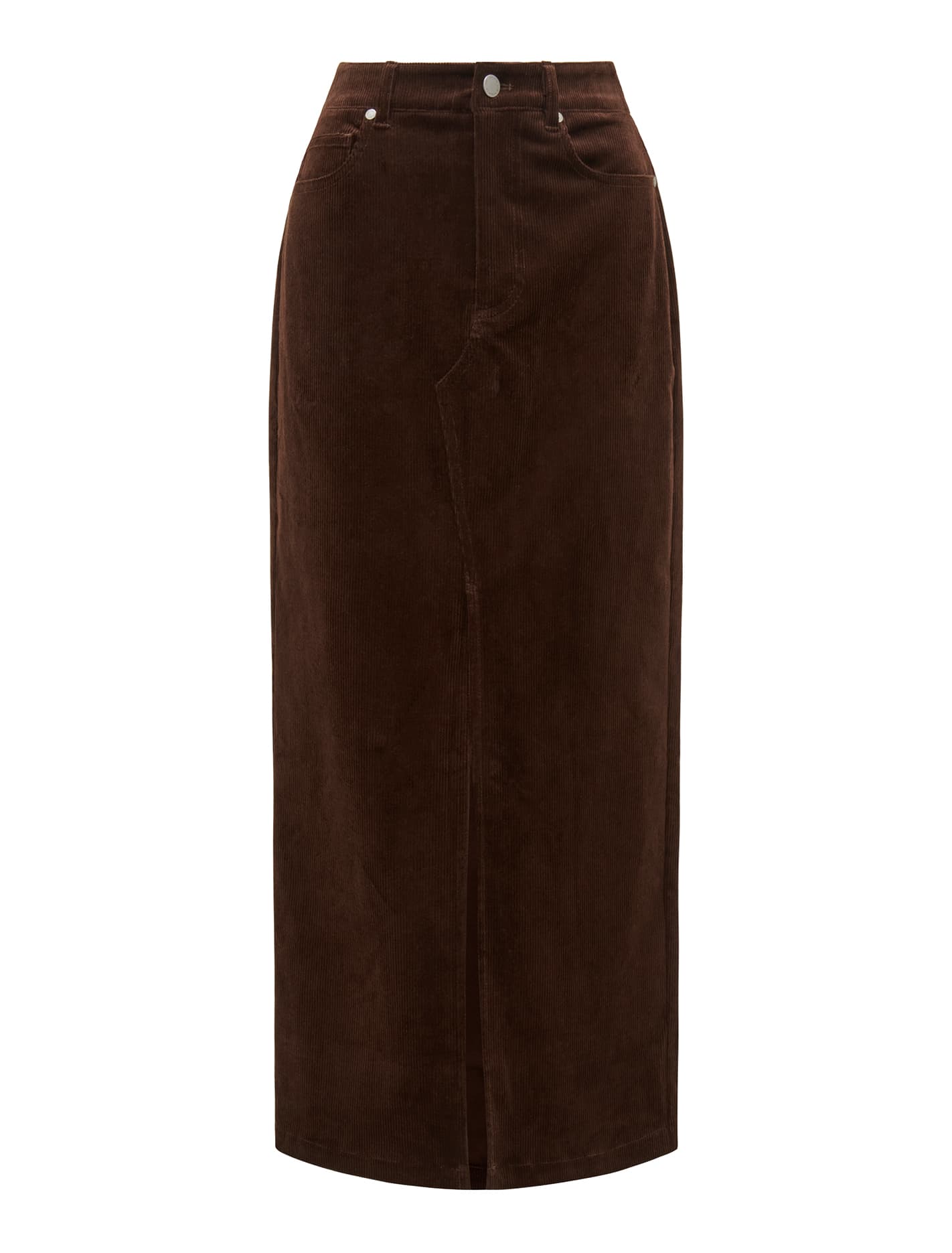 Bailey Cord Midaxi Skirt Forever New