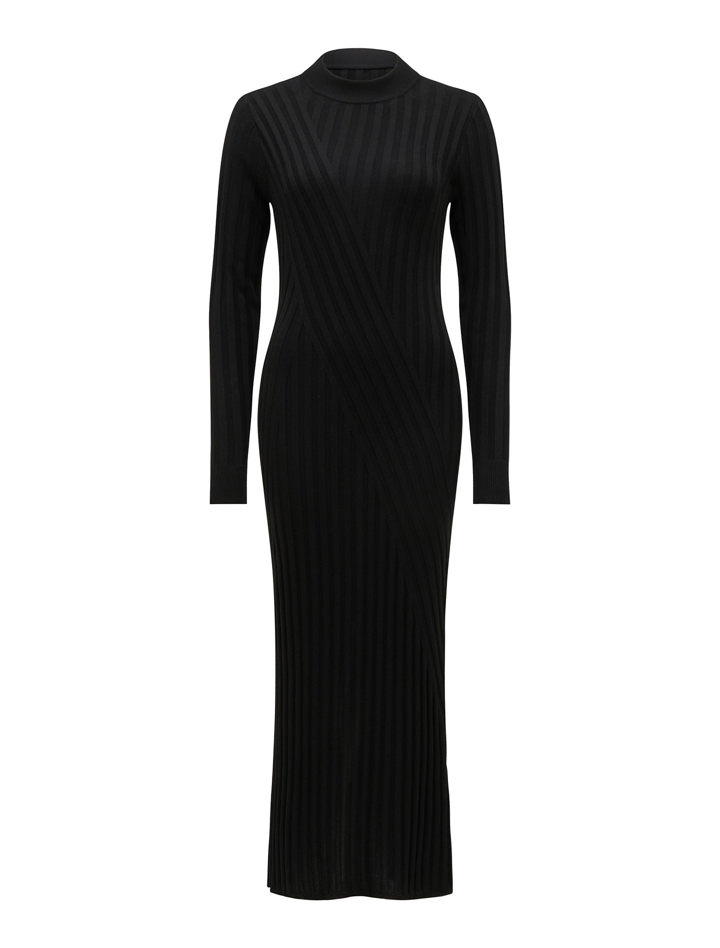 Melody Rib Transfer Midi Dress Forever New