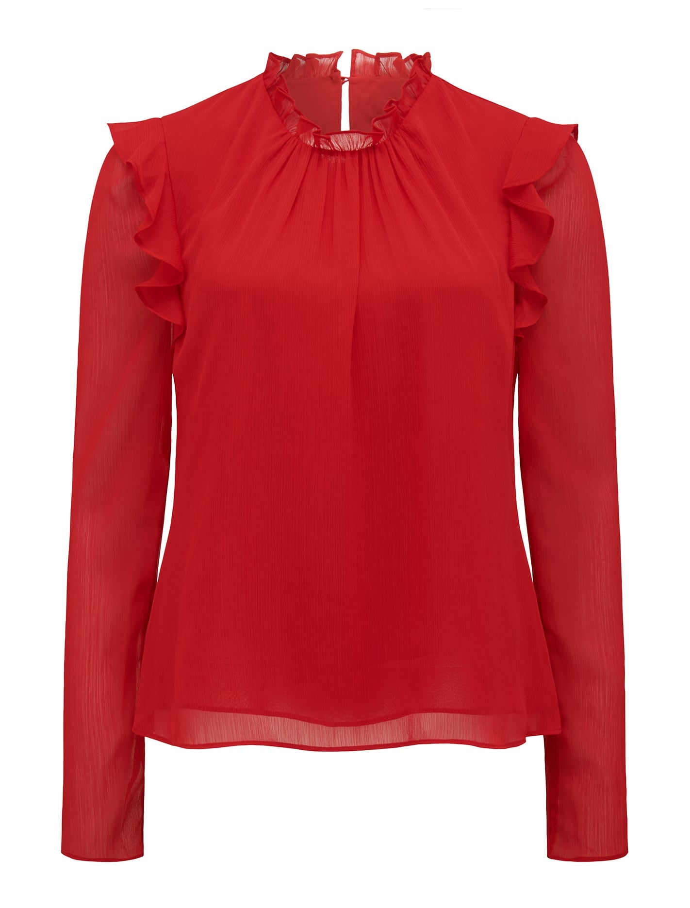 Diane Frill Detail Blouse Forever New