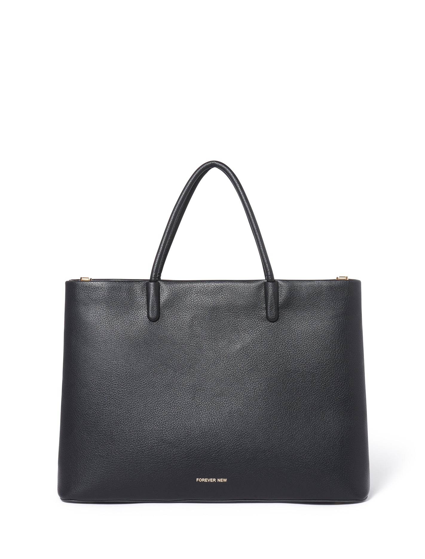 Romy Refined Laptop Bag 0 Black Forever New