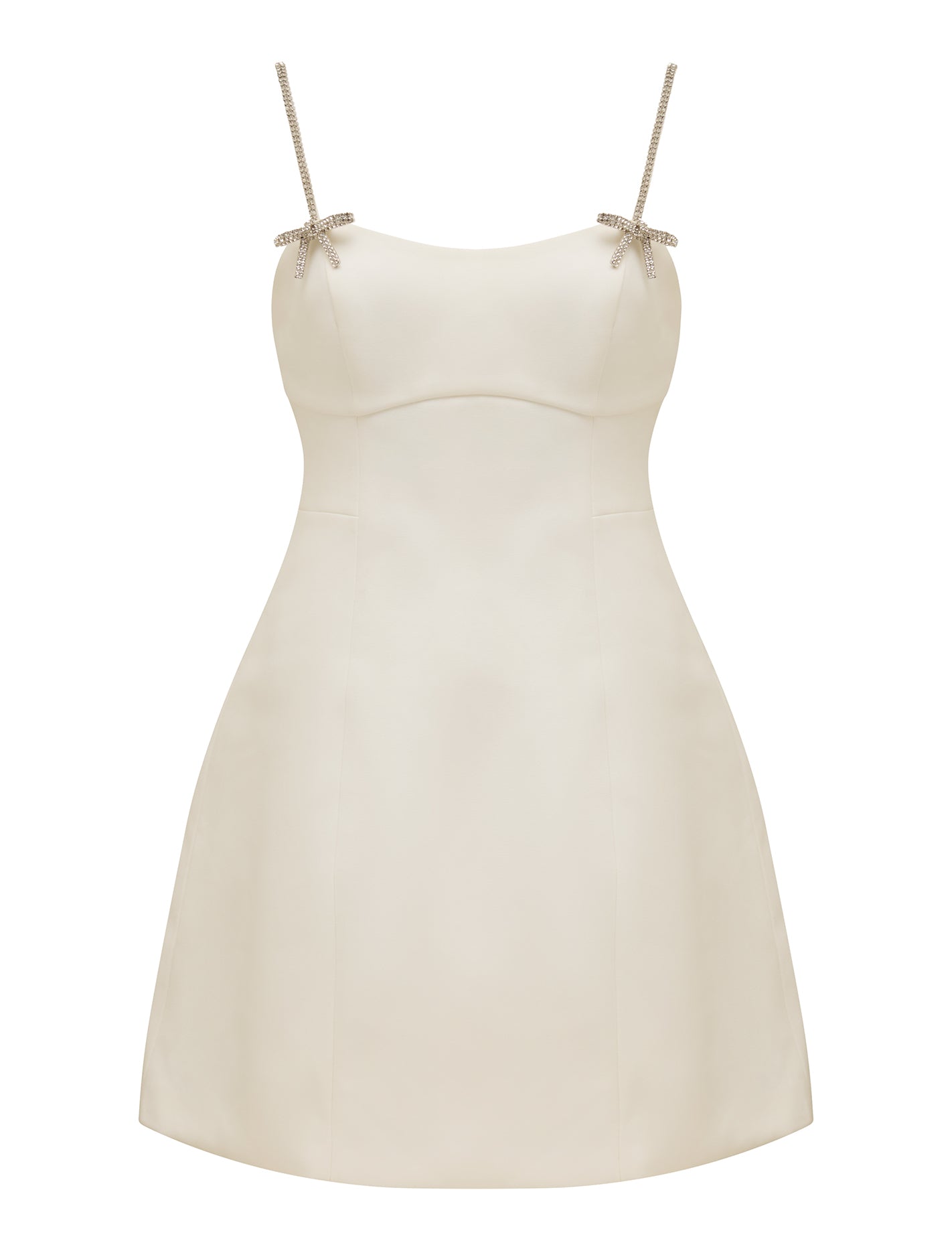 Posie Embellished Trim Mini Dress Forever New