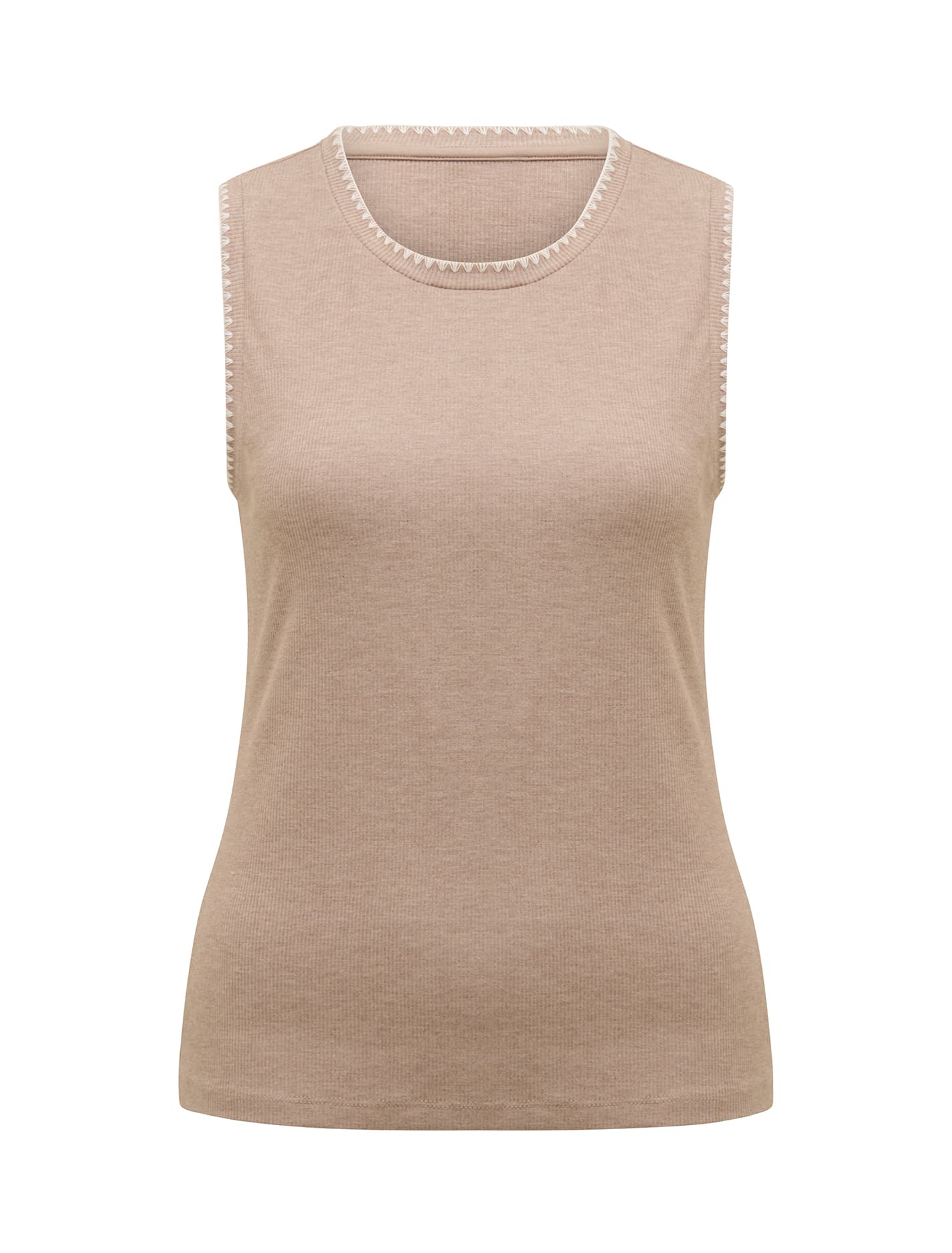 Eliana Stitch Detail Tank Top Forever New