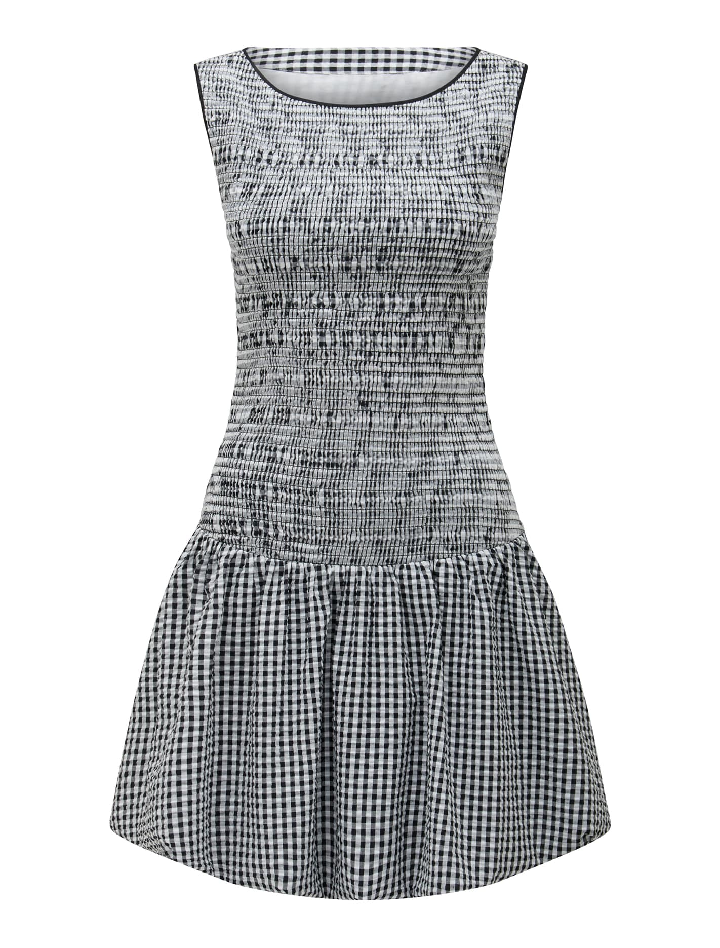 Lily Bubble Hem Tie Back Mini Dress Forever New
