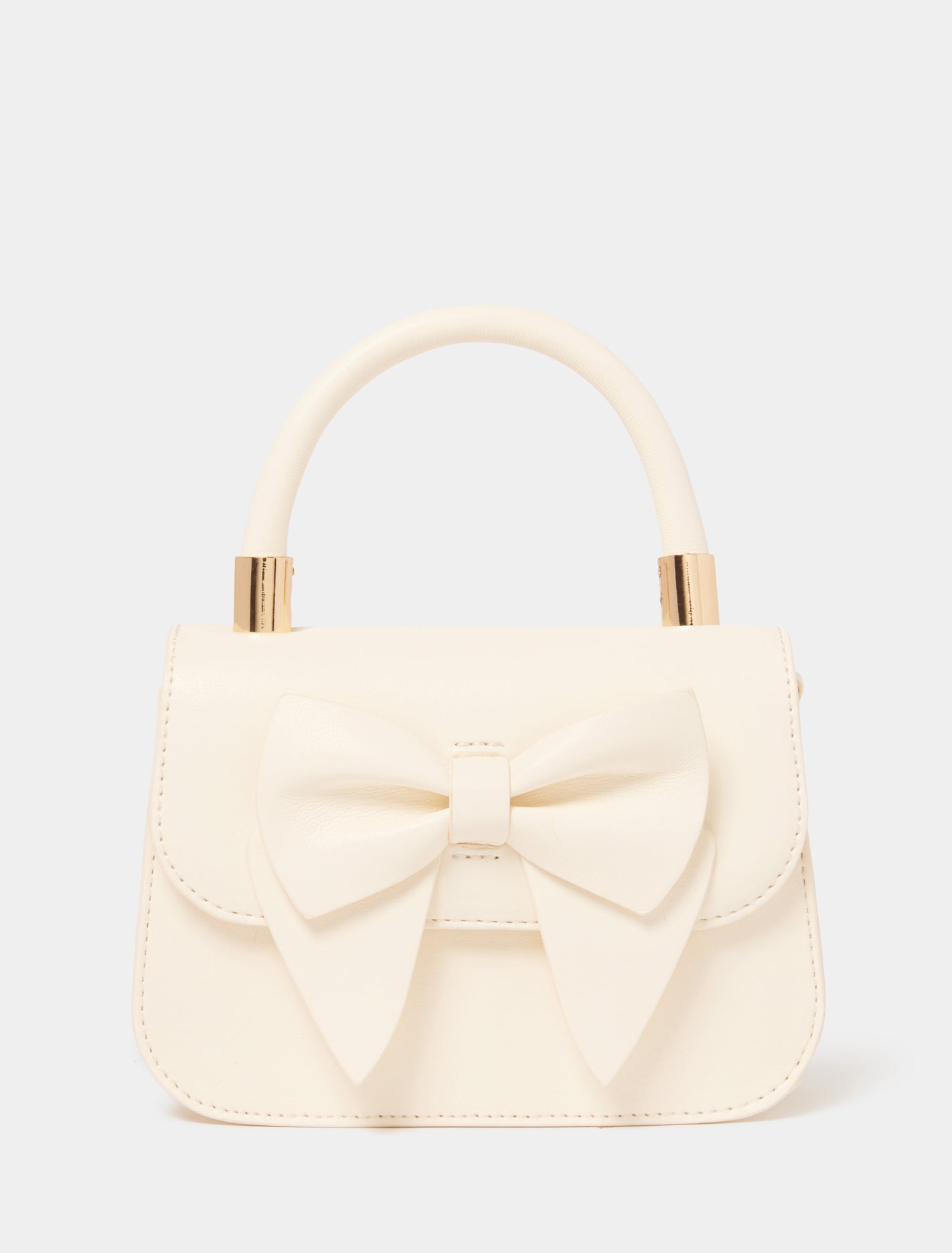 Liliana Bow Bag 0 White Cloud Forever New
