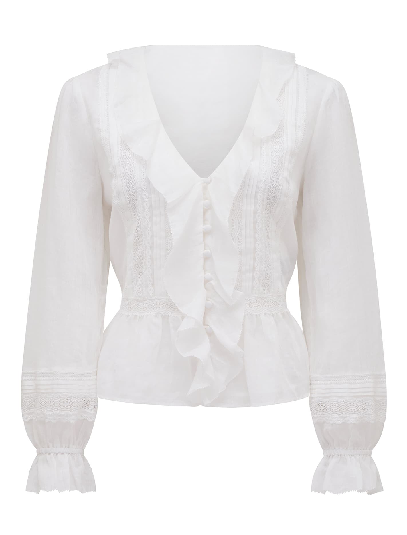 Tully Trimmed Blouse Forever New