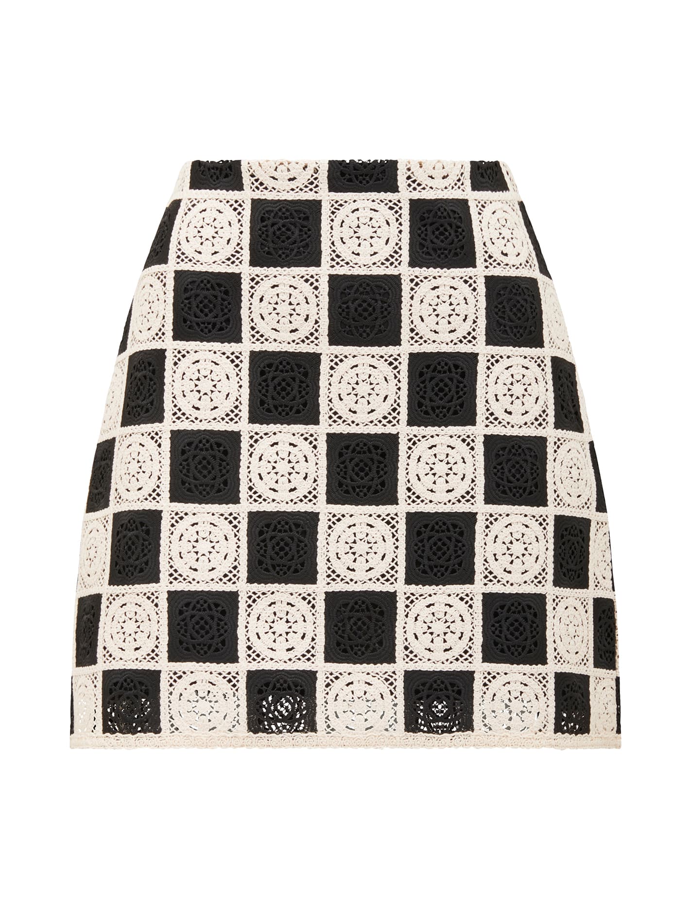 Winona Crochet Mini Skirt Forever New