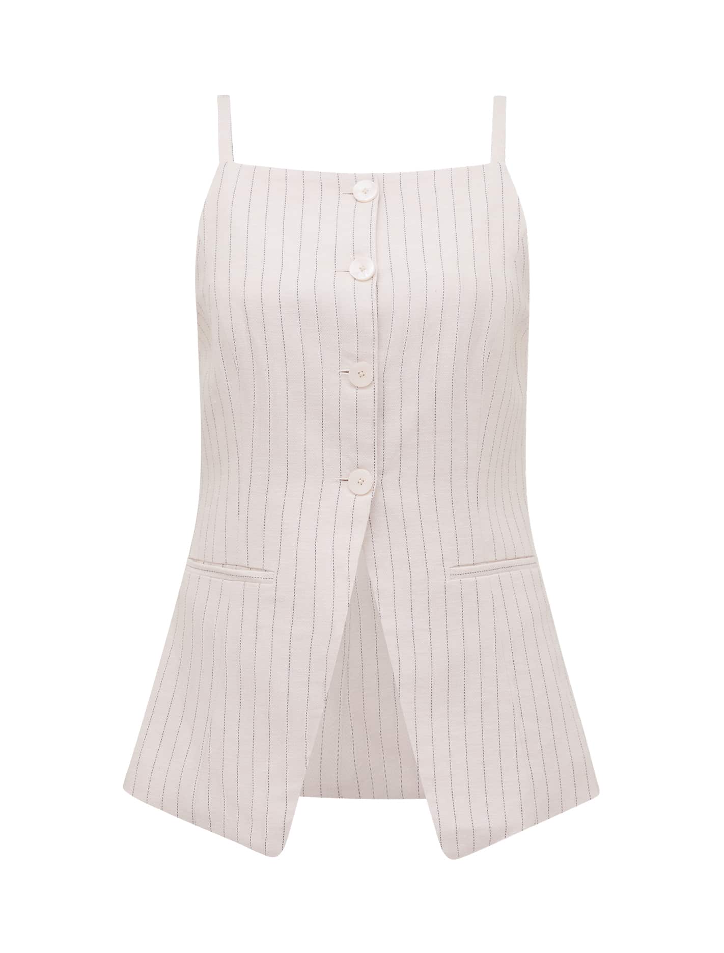 Ronnie High Neck Waistcoat Forever New
