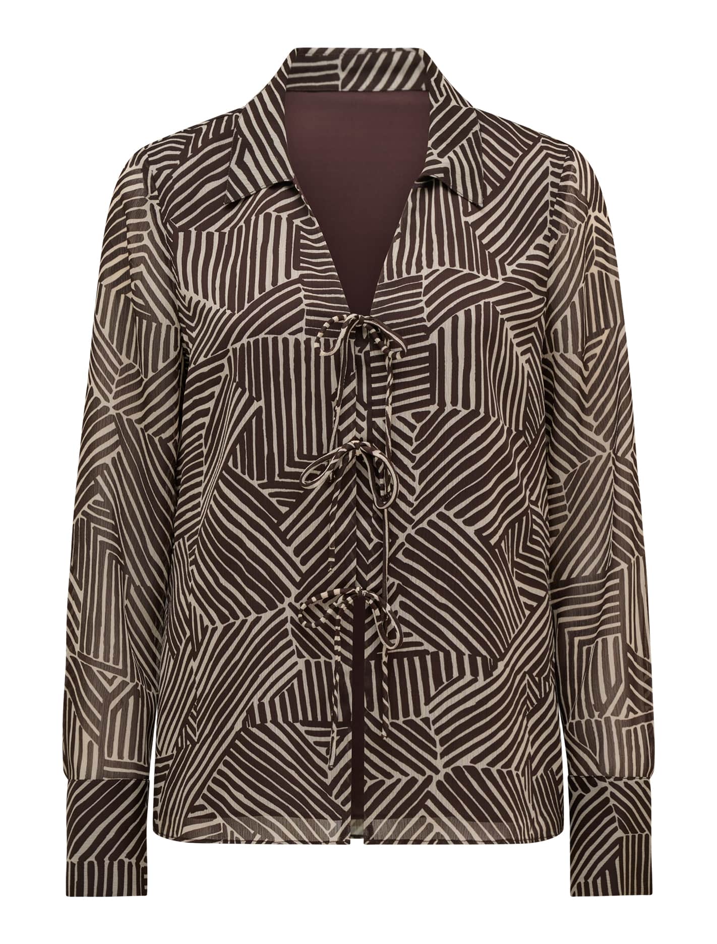 Hope Tie Front Shirt Forever New