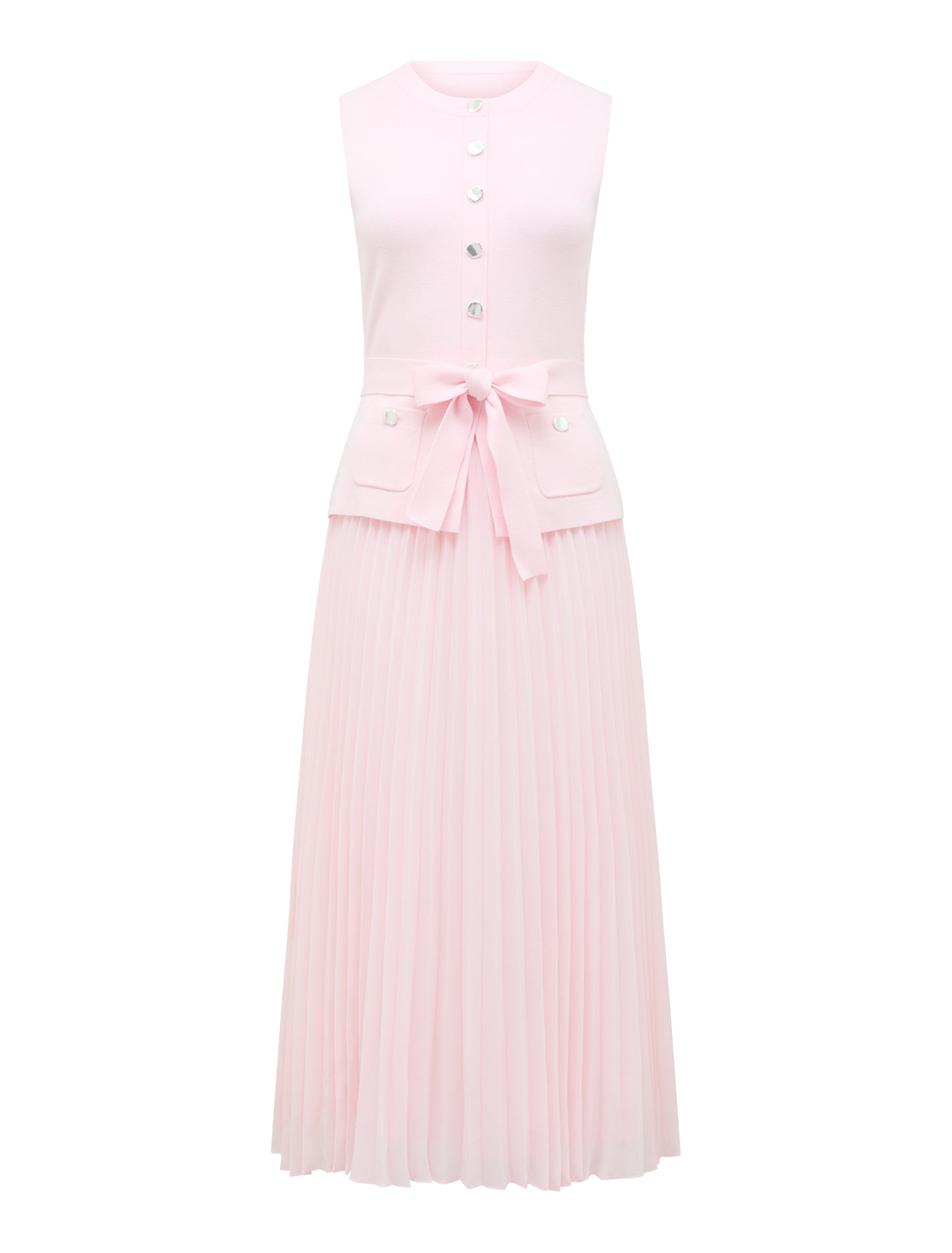 Daphne Waistcoat Knit Midi Dress Forever New