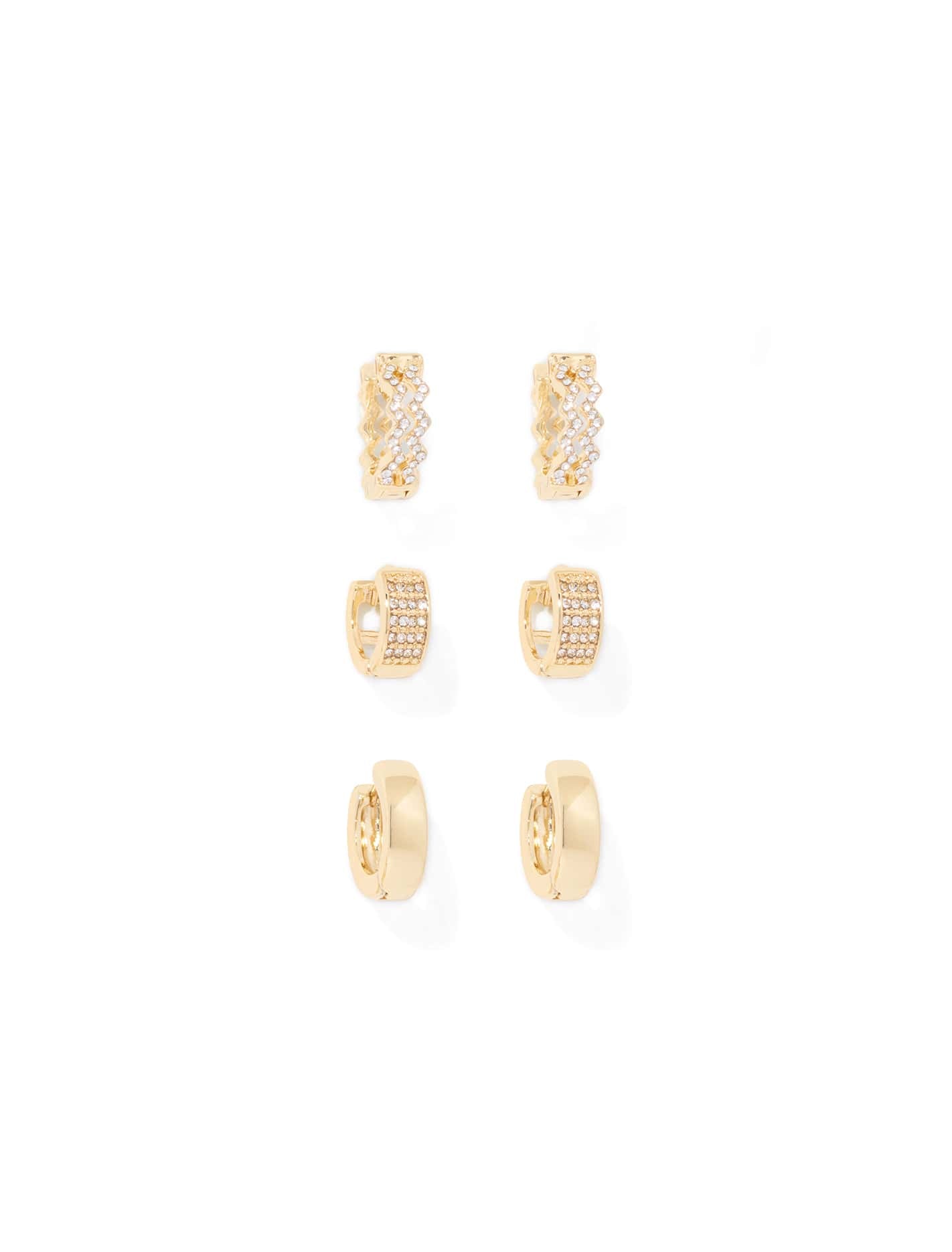 Martha Texture Earrings Multi Pack Forever New