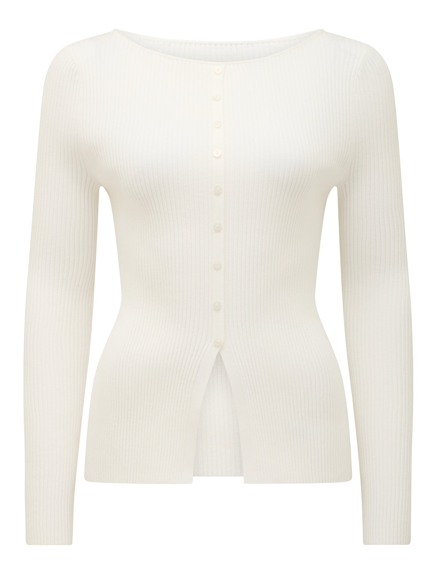 Abbie Split Front Knit Top Forever New
