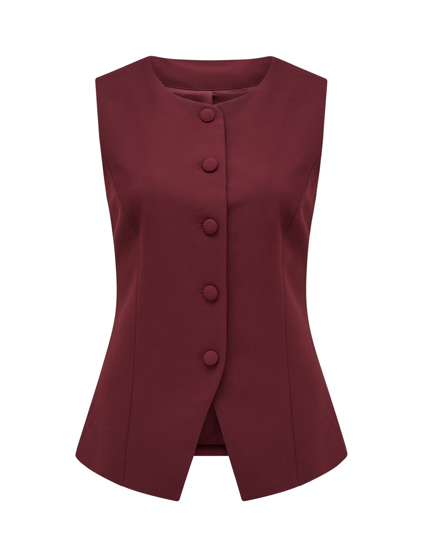 Toni High Neck Waistcoat Forever New