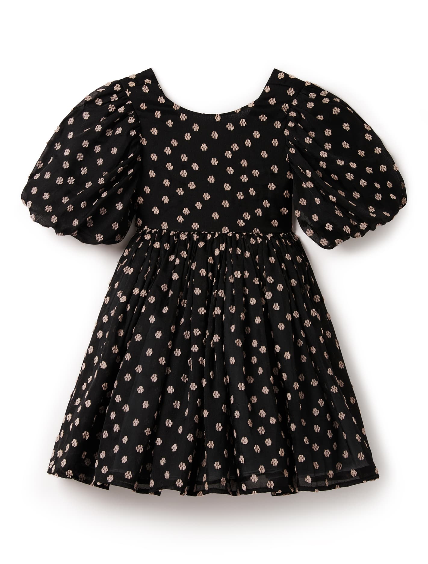 Elle Girls Puff Sleeve Mini Dress Forever New