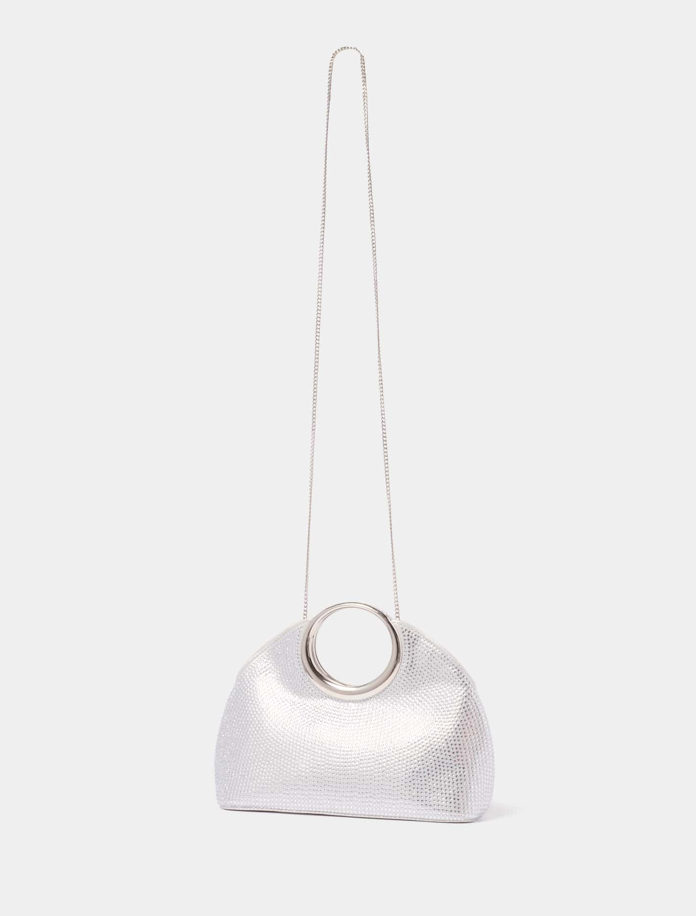 Rachel Round Handle Sparkle Clutch Forever New