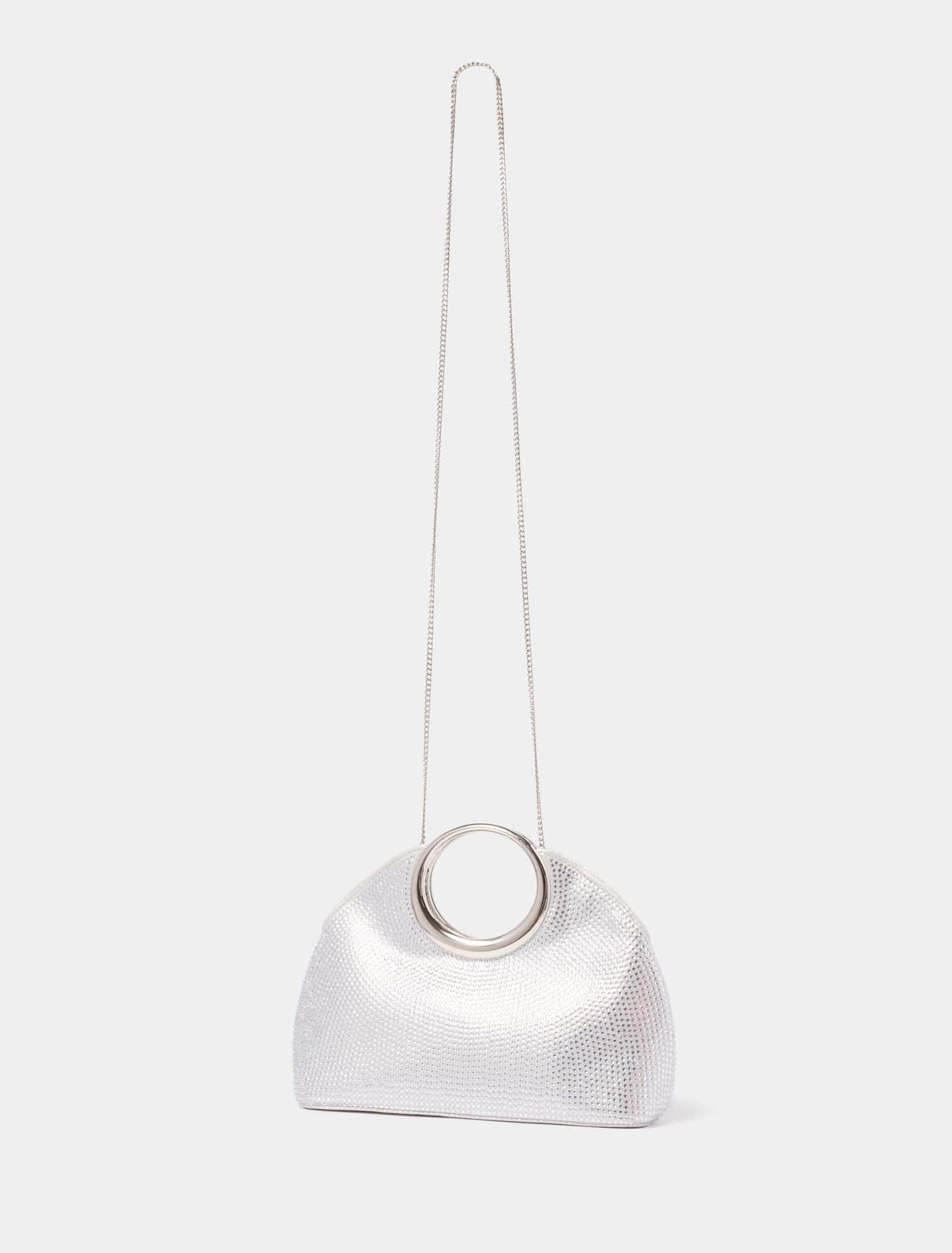 Rachel Round Handle Sparkle Clutch Forever New