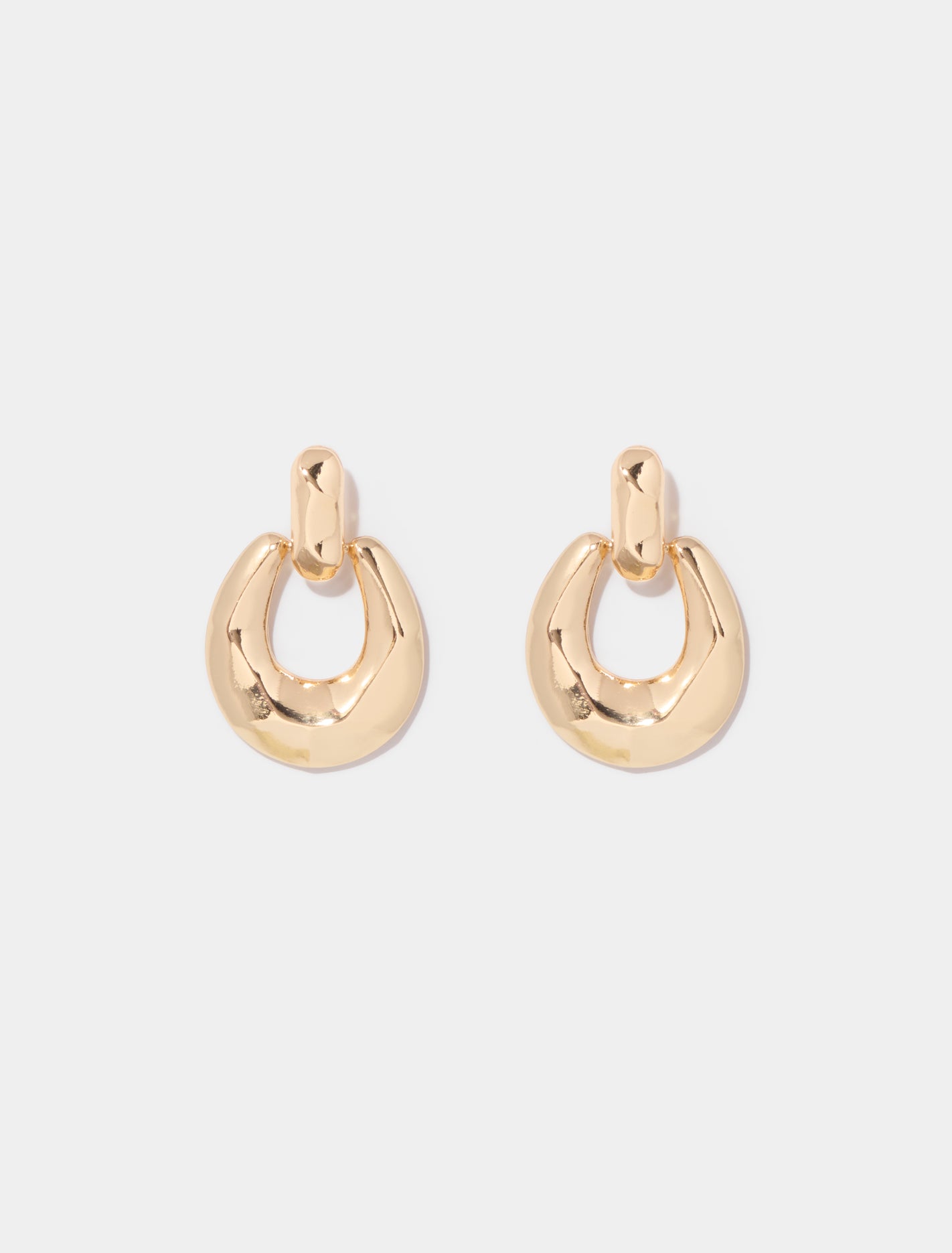 Mari Metal Drop Earrings 0 Gold Forever New