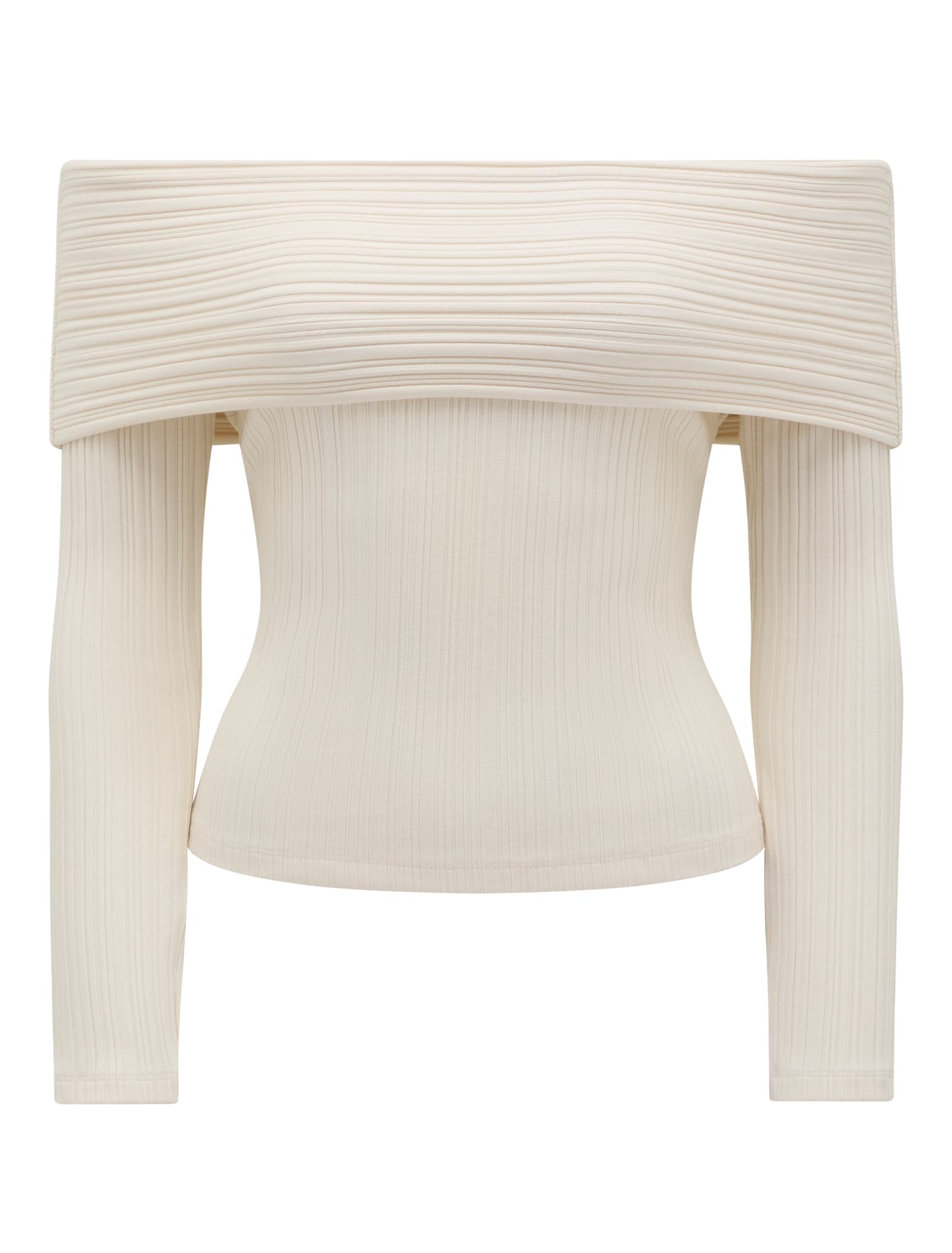 Maribella Rib Bardot Top Forever New