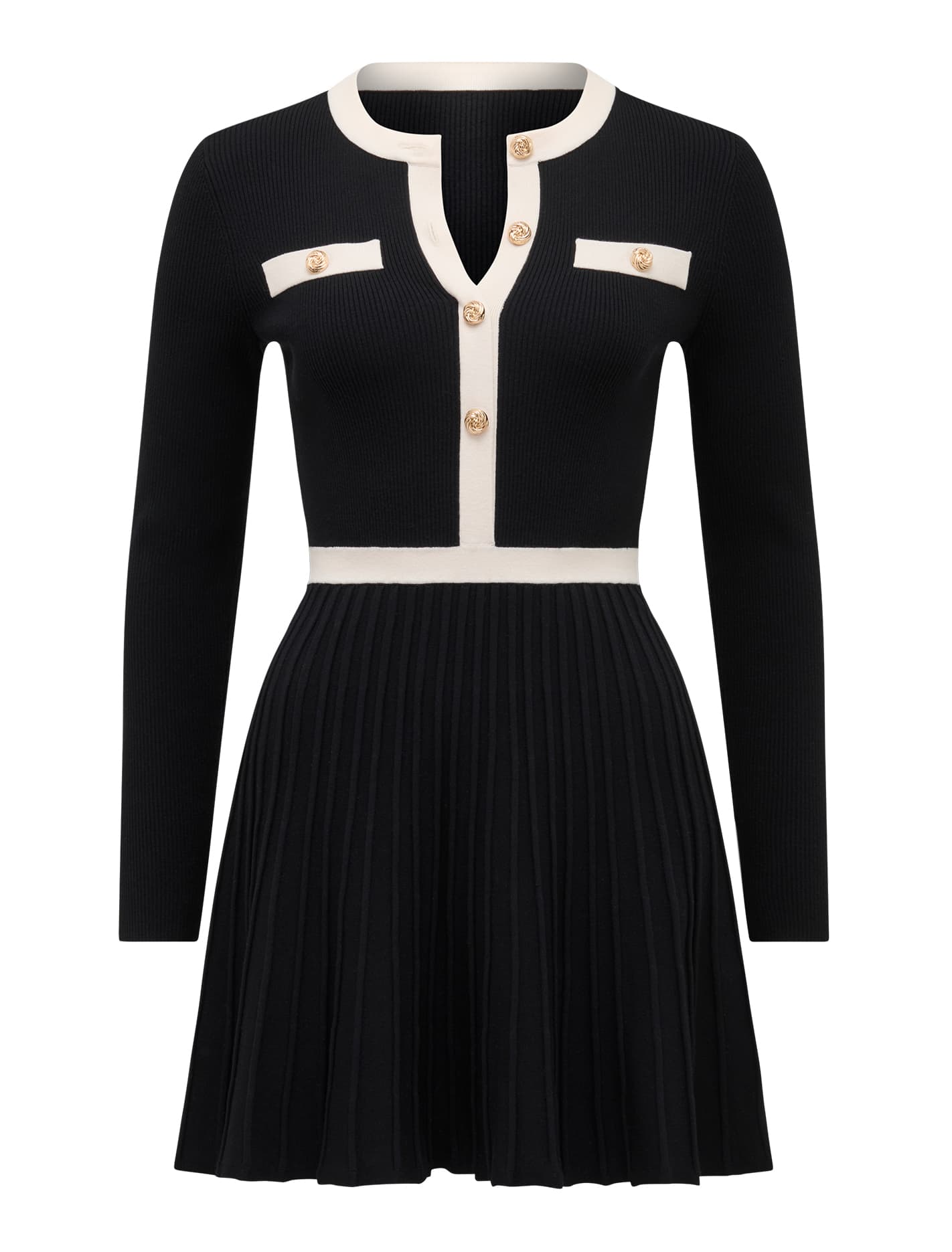 Avery Petite Knit Mini Dress Forever New