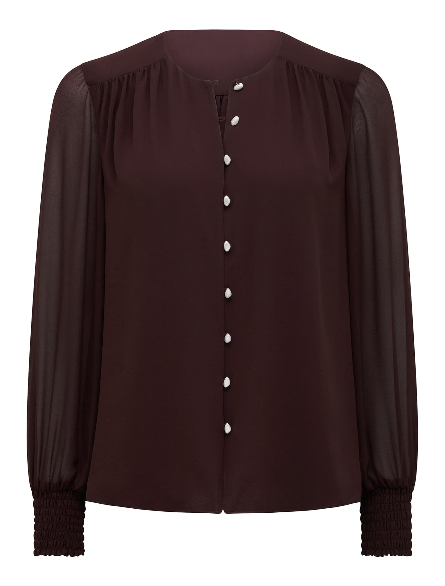 Piper Gathered Yoke Blouse Forever New