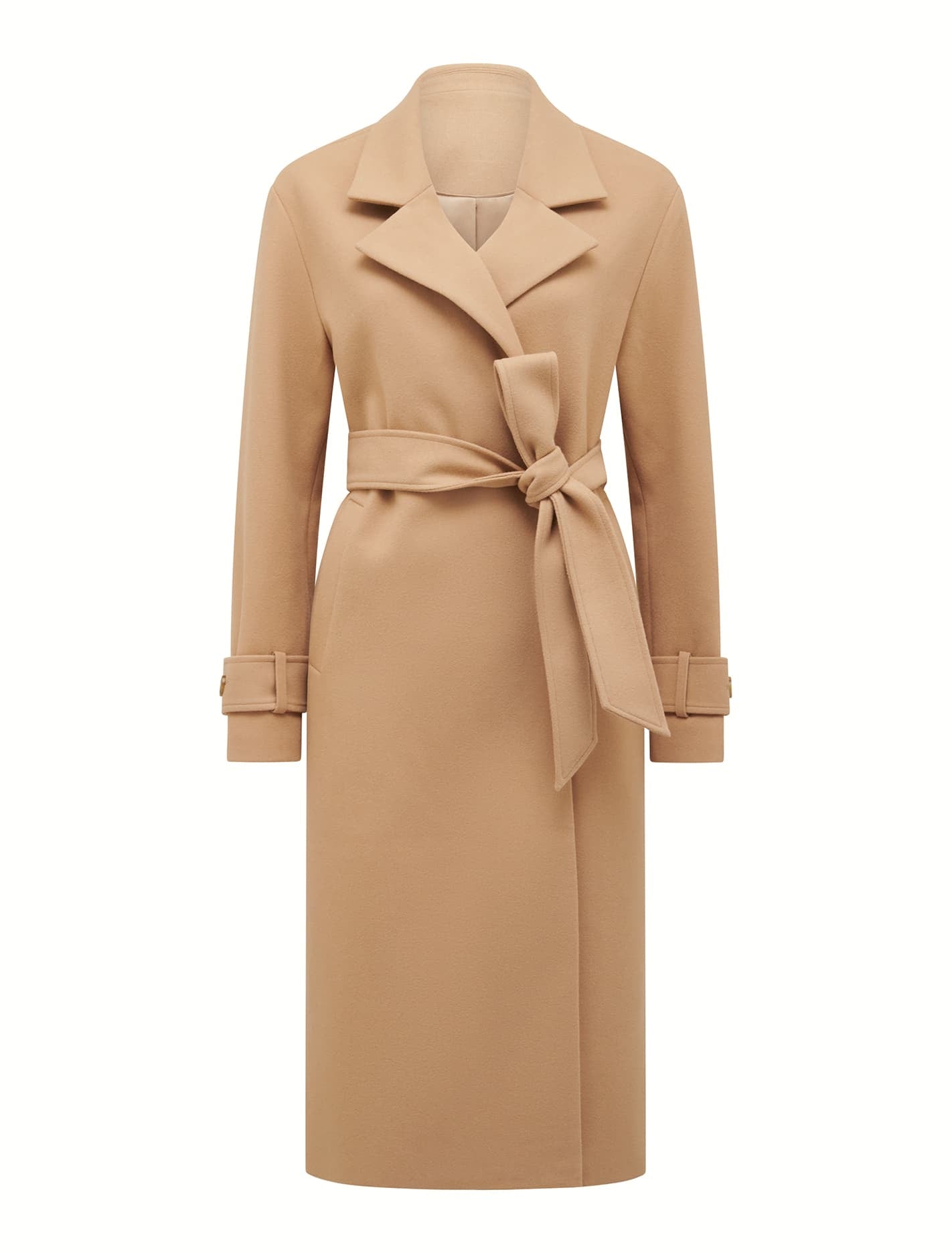 Heidi Double Breasted Wrap Coat Forever New