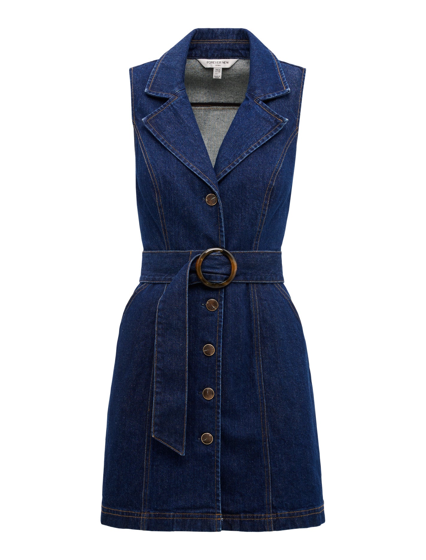 Nicola Denim Blazer Dress