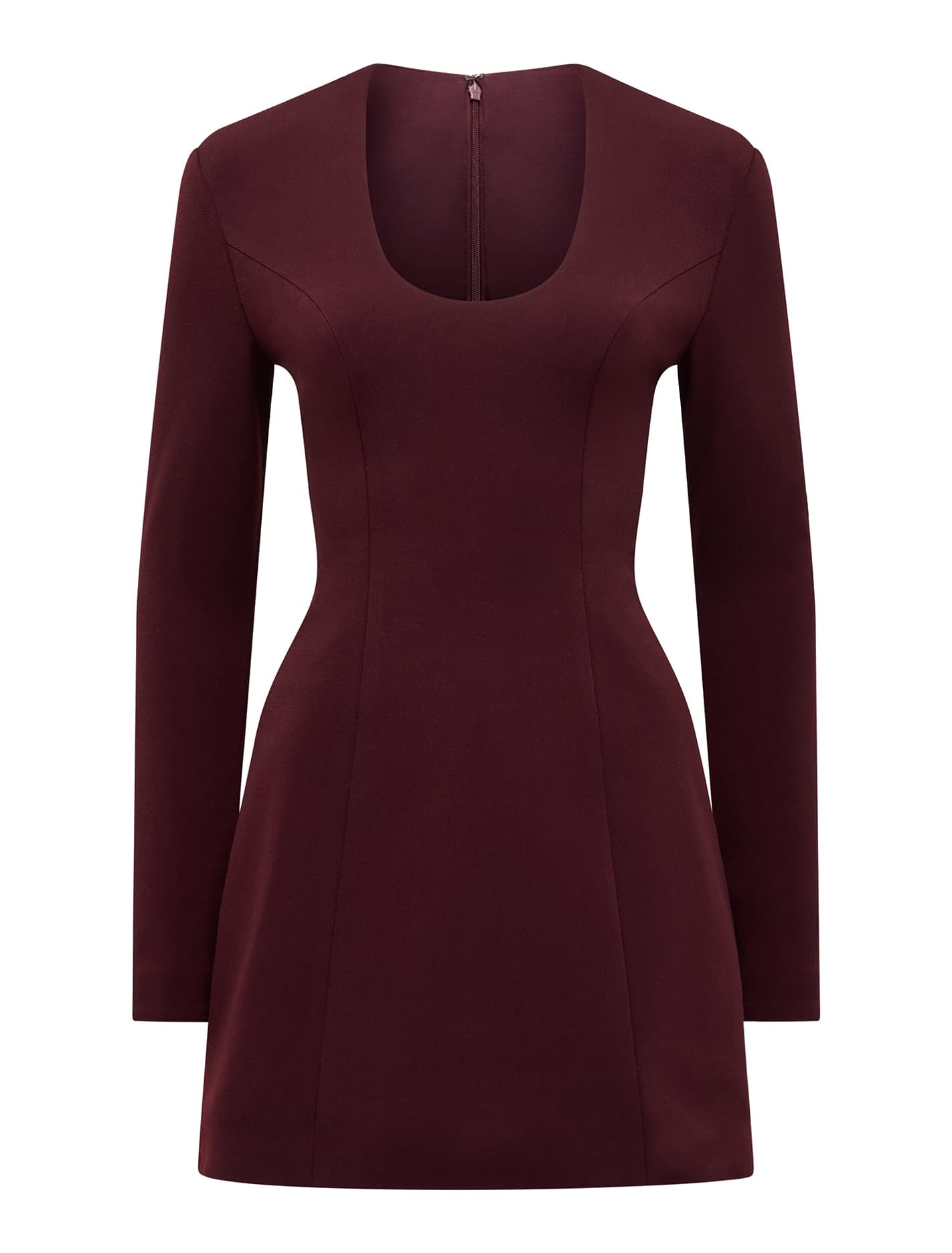 Ruby Long Sleeve Structured Mini Dress Forever New