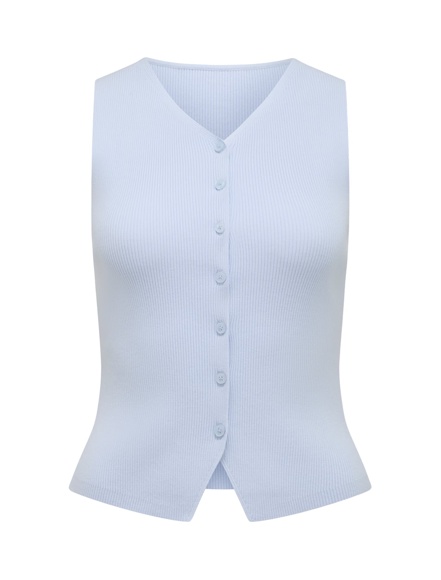 Raya Ribbed Knitted Tank Top Forever New