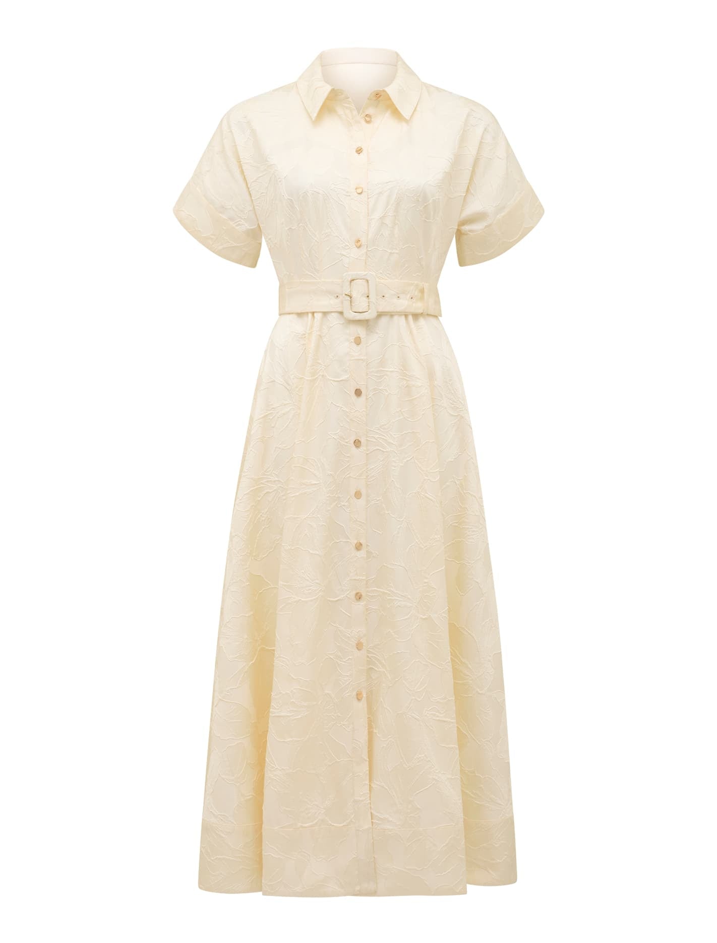 Judith Jacquard Shirt Dress Forever New