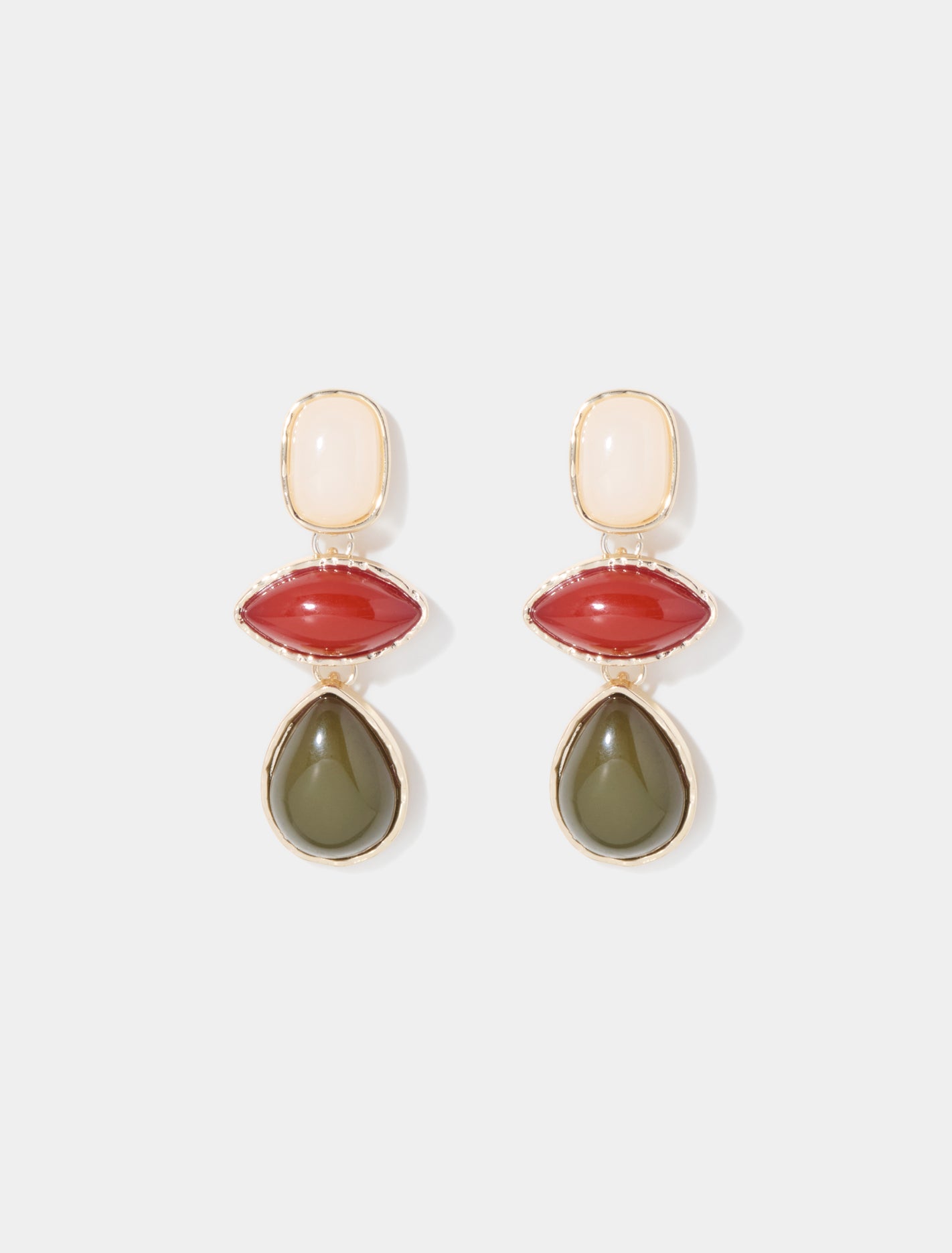 Imogen Stone Drop Earrings 0 Multi Forever New