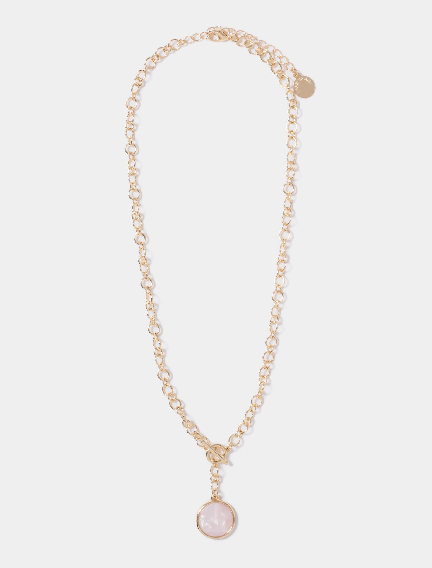 Fleur Moon Necklace 0 Ivory Gold Forever New