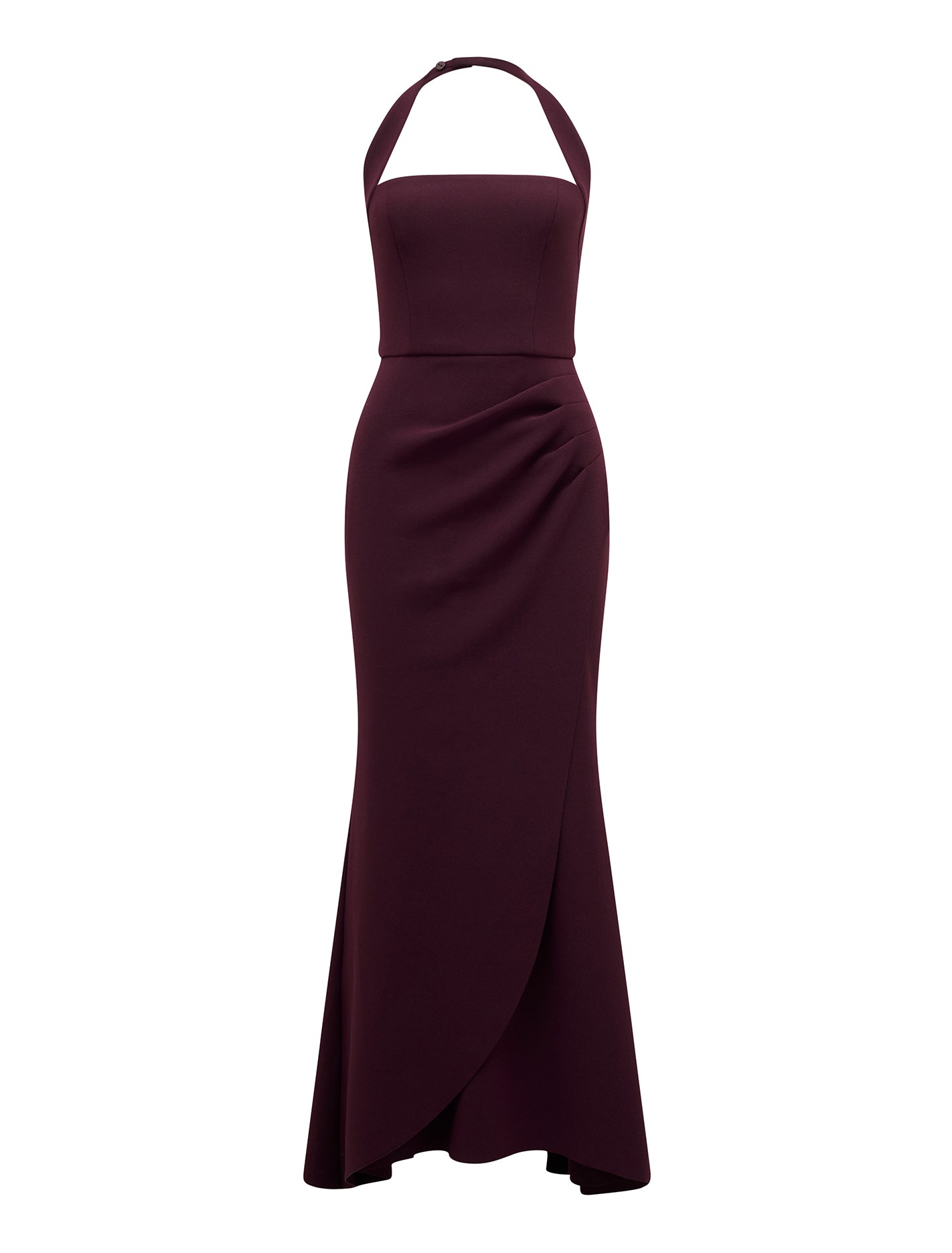 Willow Petite Halter Wrap Maxi Dress Forever New