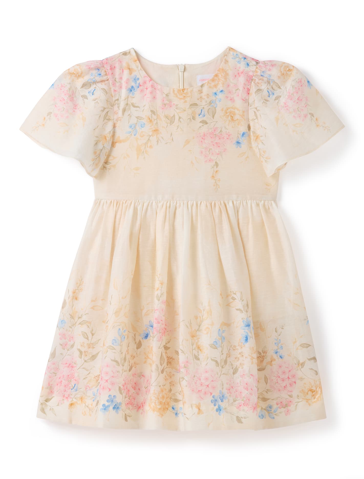 Olivia Girls Print Flutter Dress Forever New