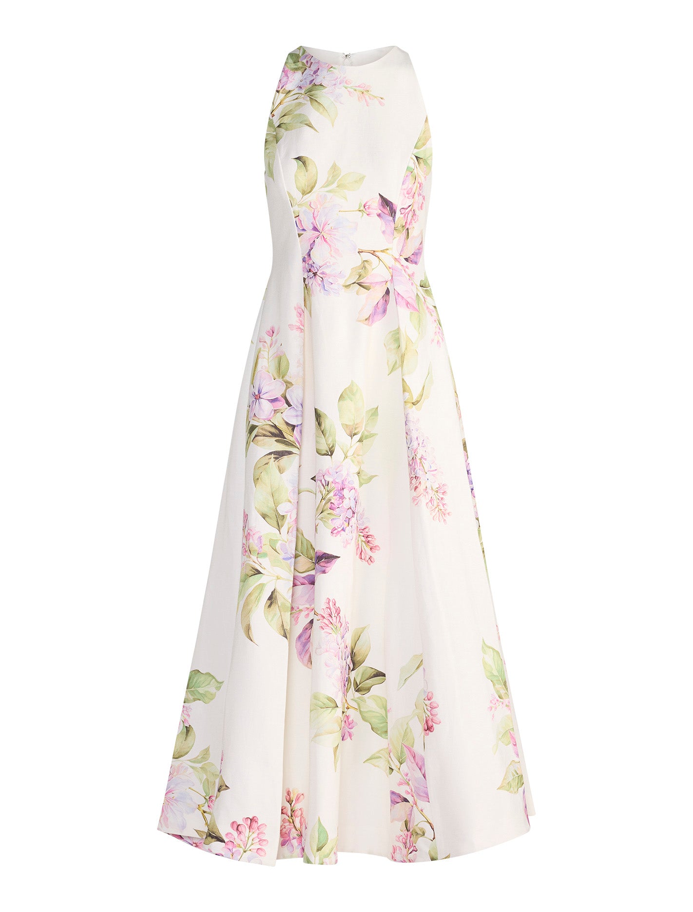 Sophia High Neck Printed Midi Dress Forever New