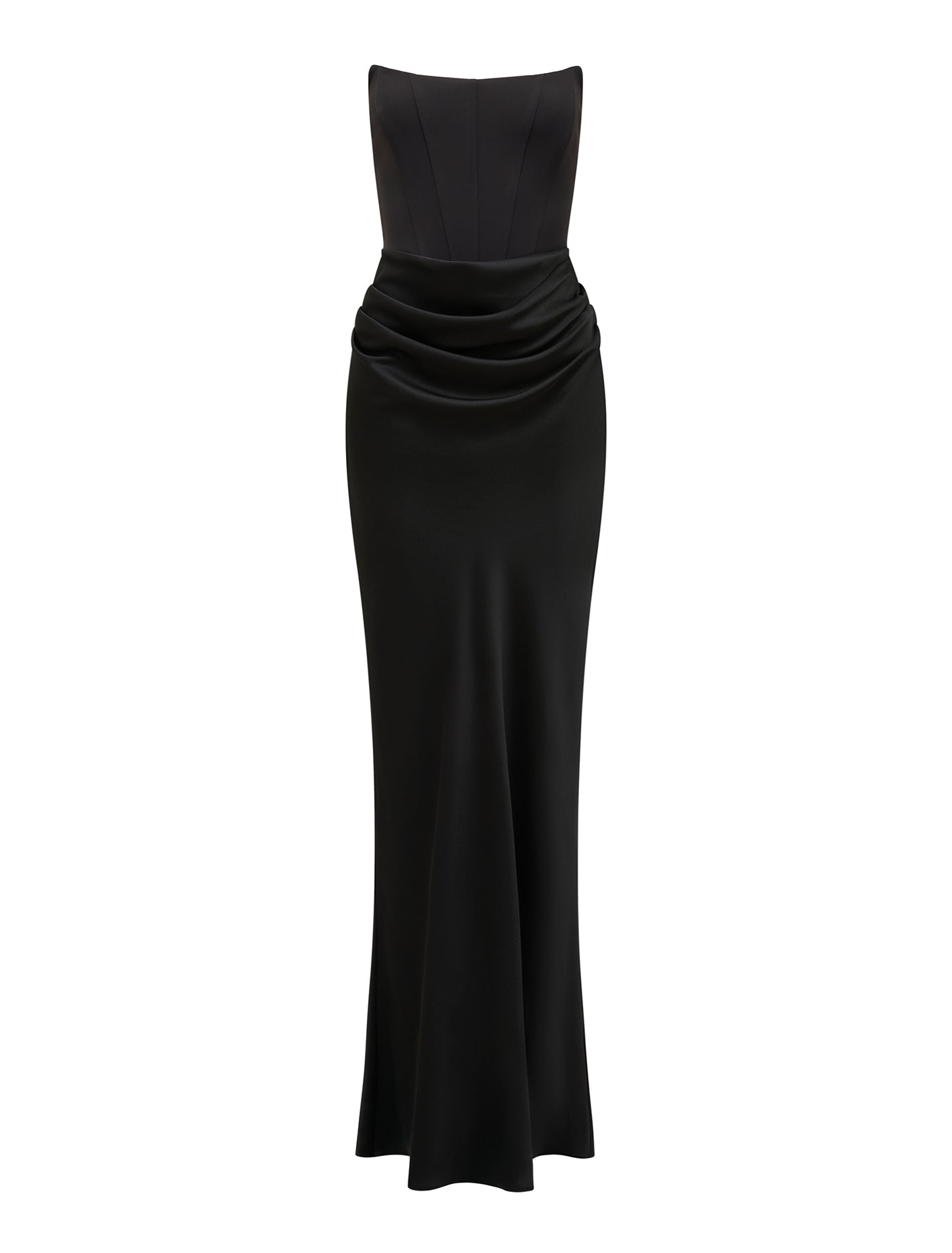 Isra Drape Strapless Maxi Dress Forever New
