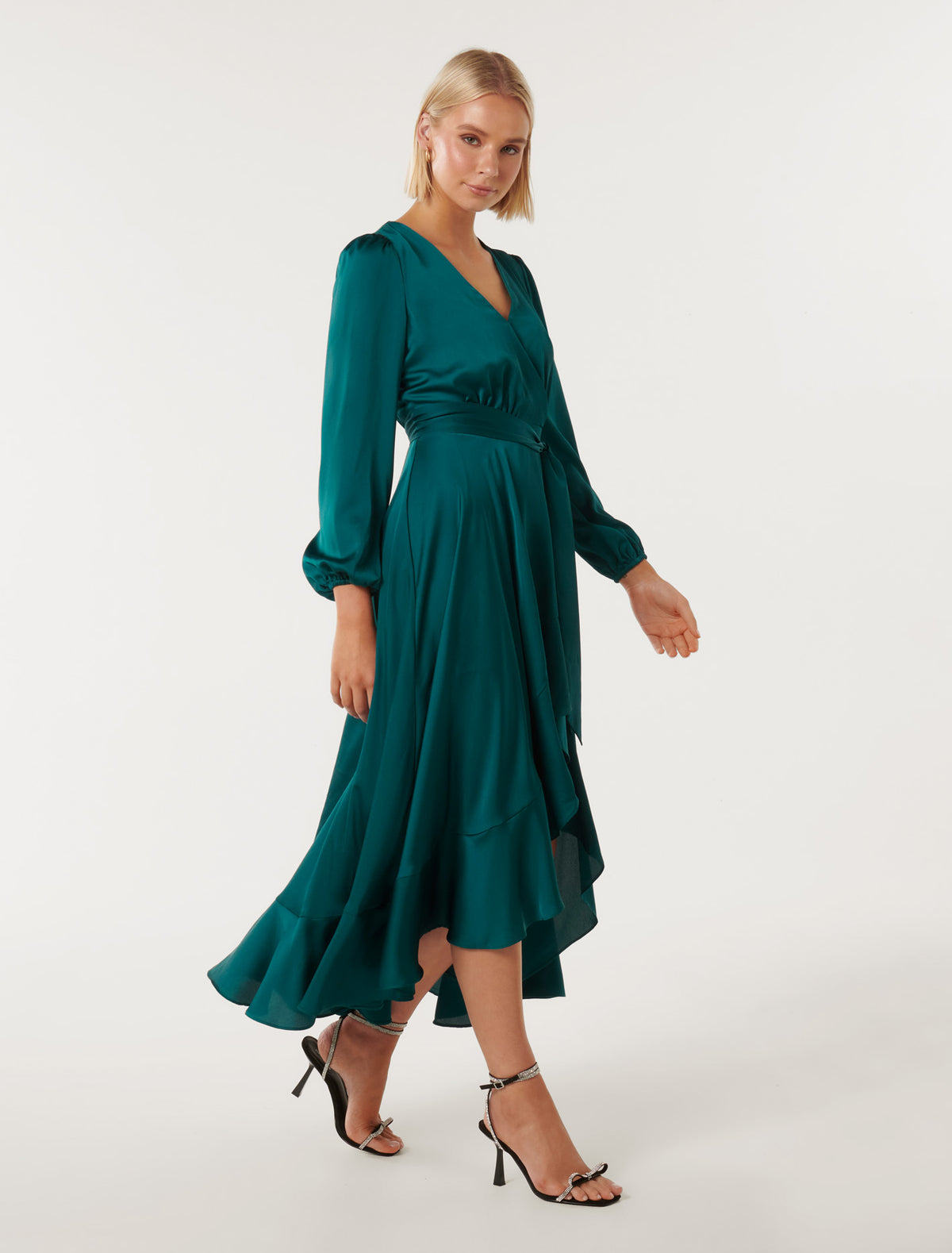 Susanna High Low Hem Dress Forever New