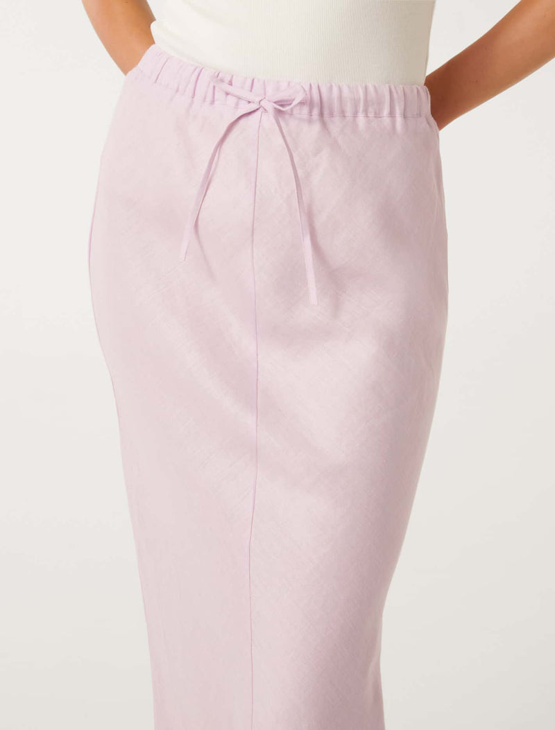 Millie Linen Maxi Skirt Forever New