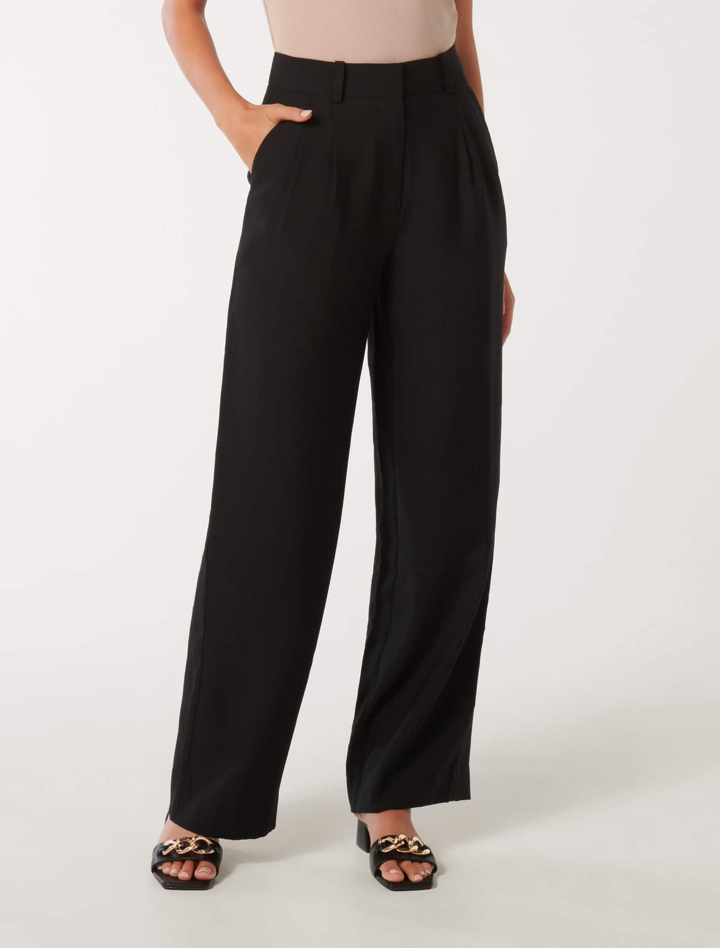 Bridget Bamboo Straight Leg Pants