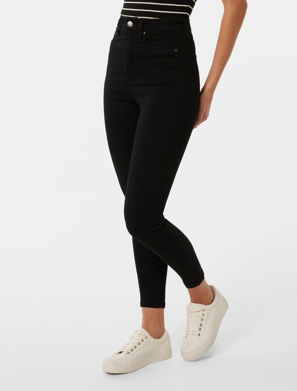 Mila High-Rise Ankle Skinny Jeans Forever New