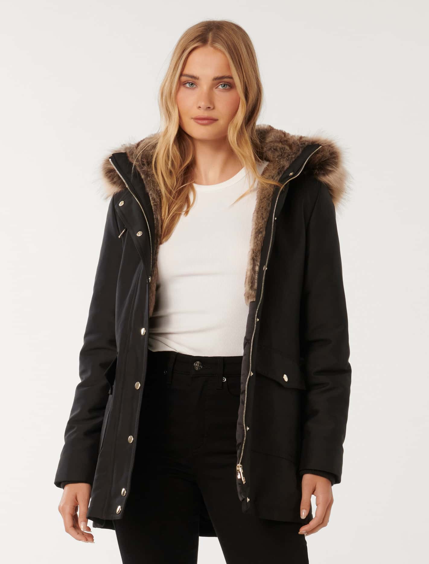 Dion Parka Jacket Forever New