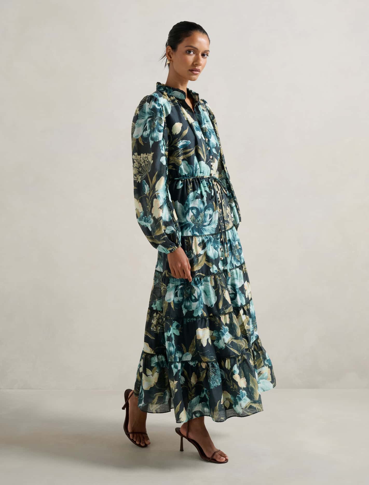 Jessie Petite Button Down Midi Dress Forever New