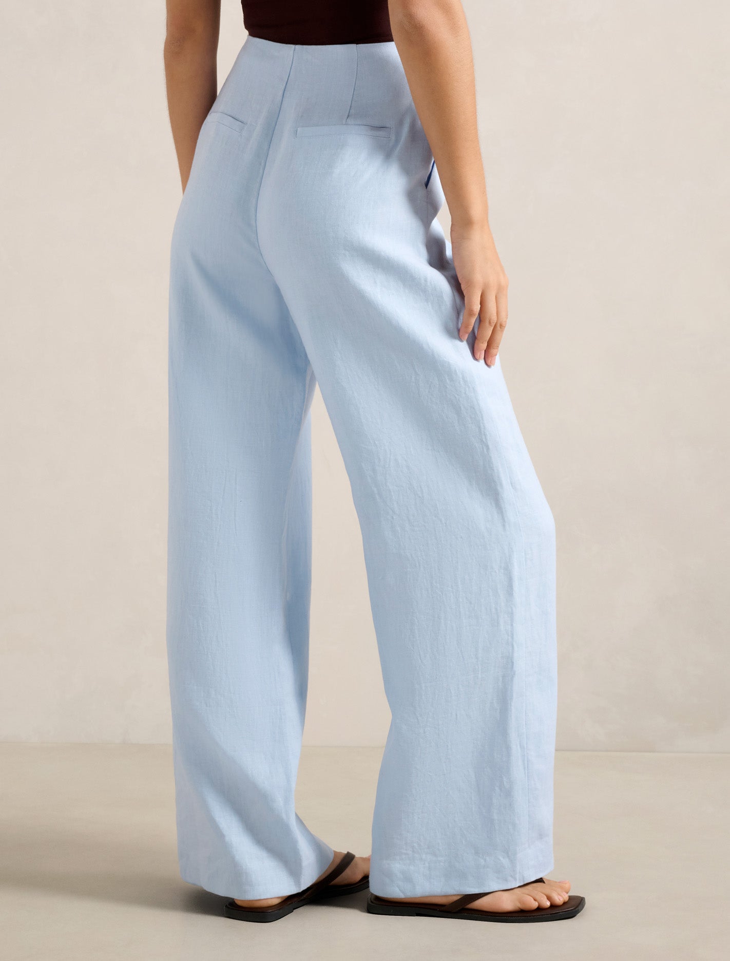 Posey Linen Wide Leg Pants