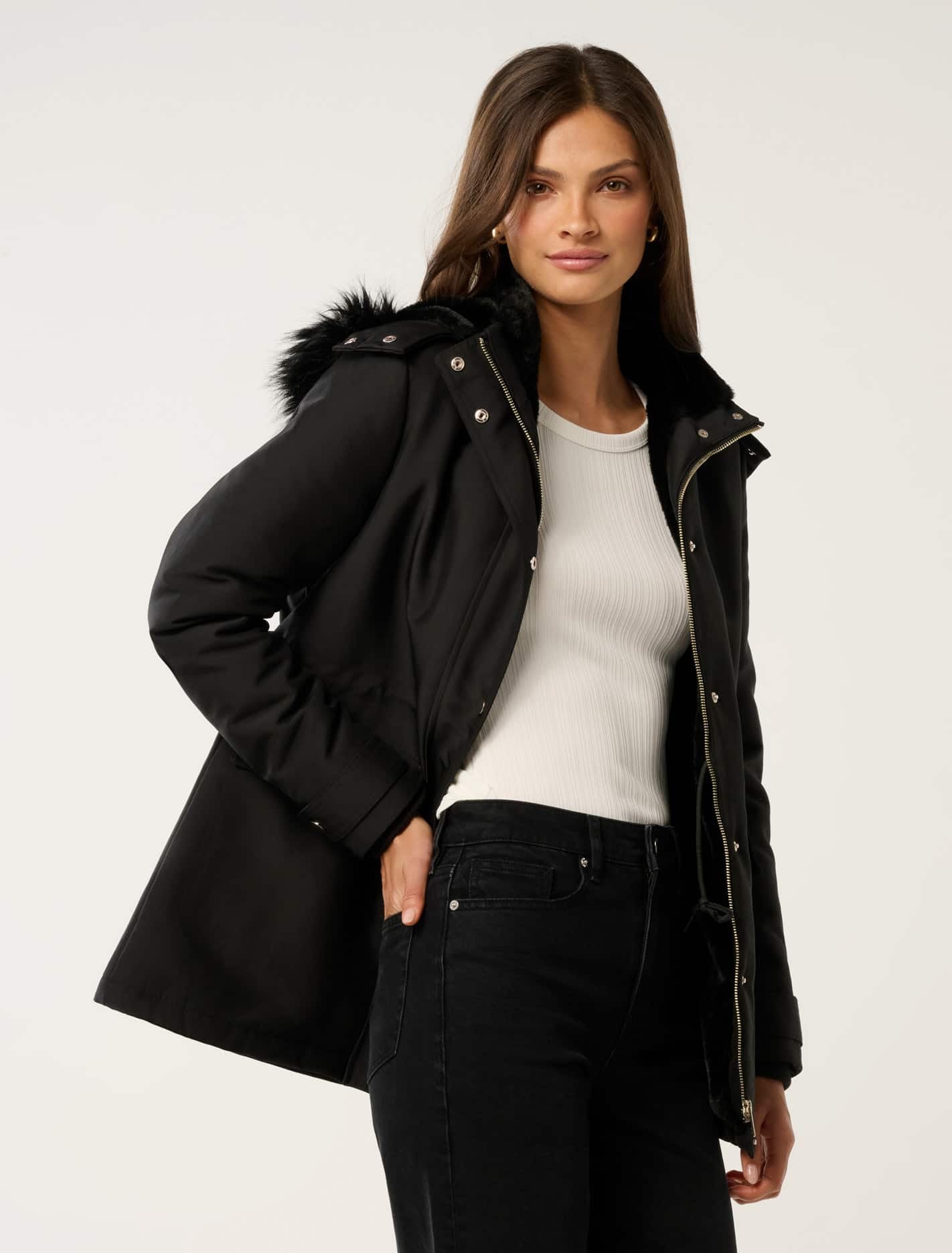 Oakleigh Parka Jacket Forever New