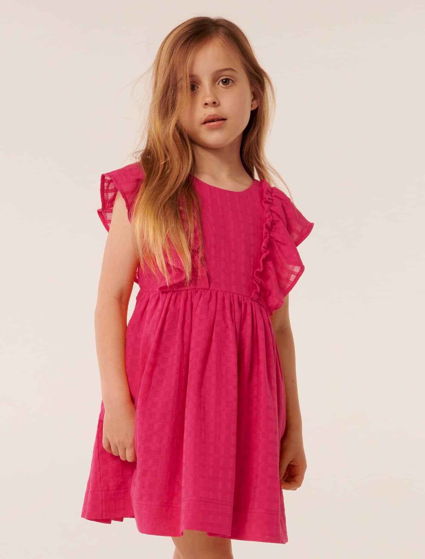 Girls Mini Cheri Dress - Capri Blue Rosanna main image 0
